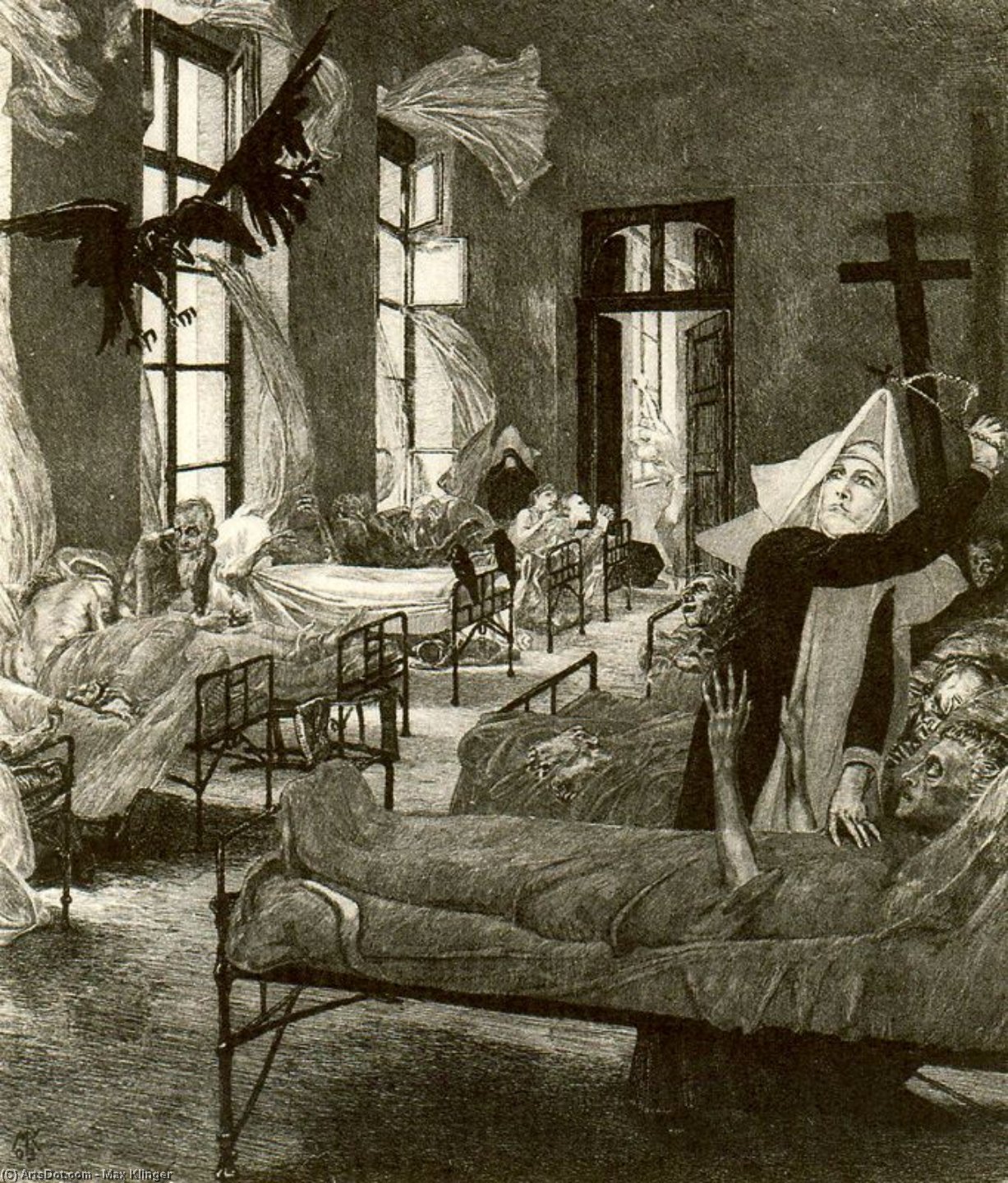 Plague — Max Klinger