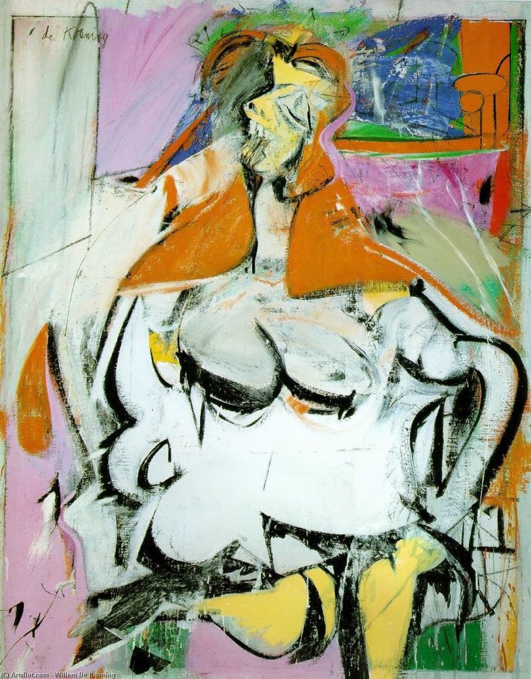 Donna — Willem De Kooning