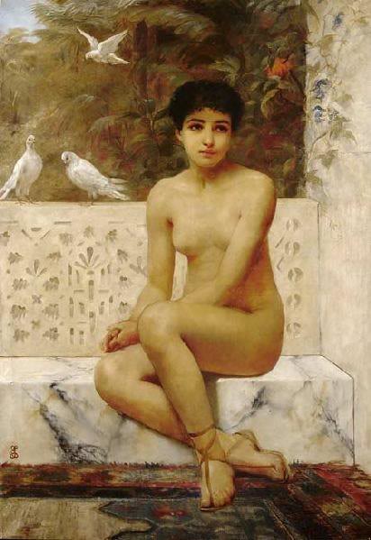 Ready For The Bath — Edwin Longsden Long