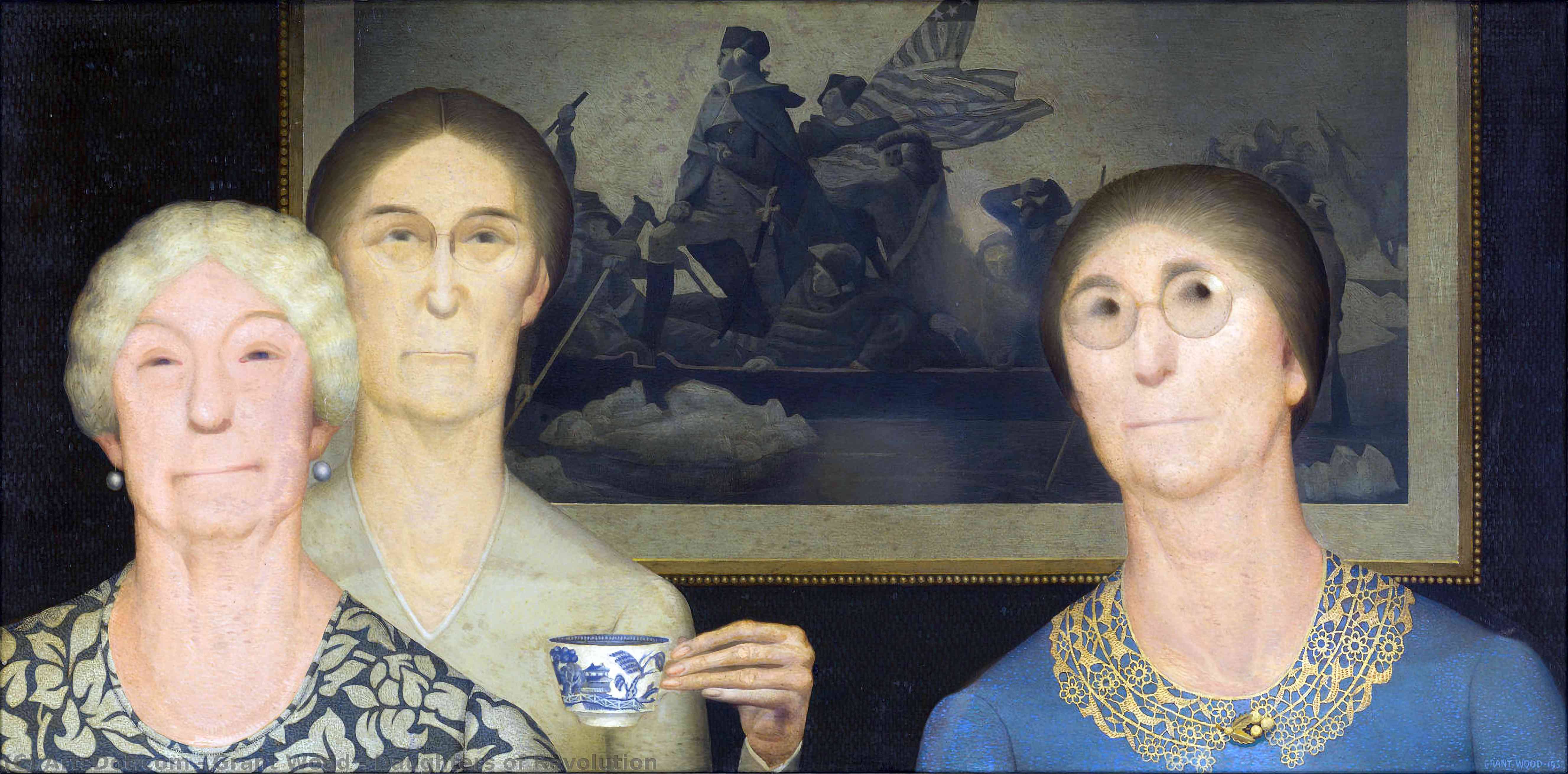 Dcérky Revoluce — Grant Wood