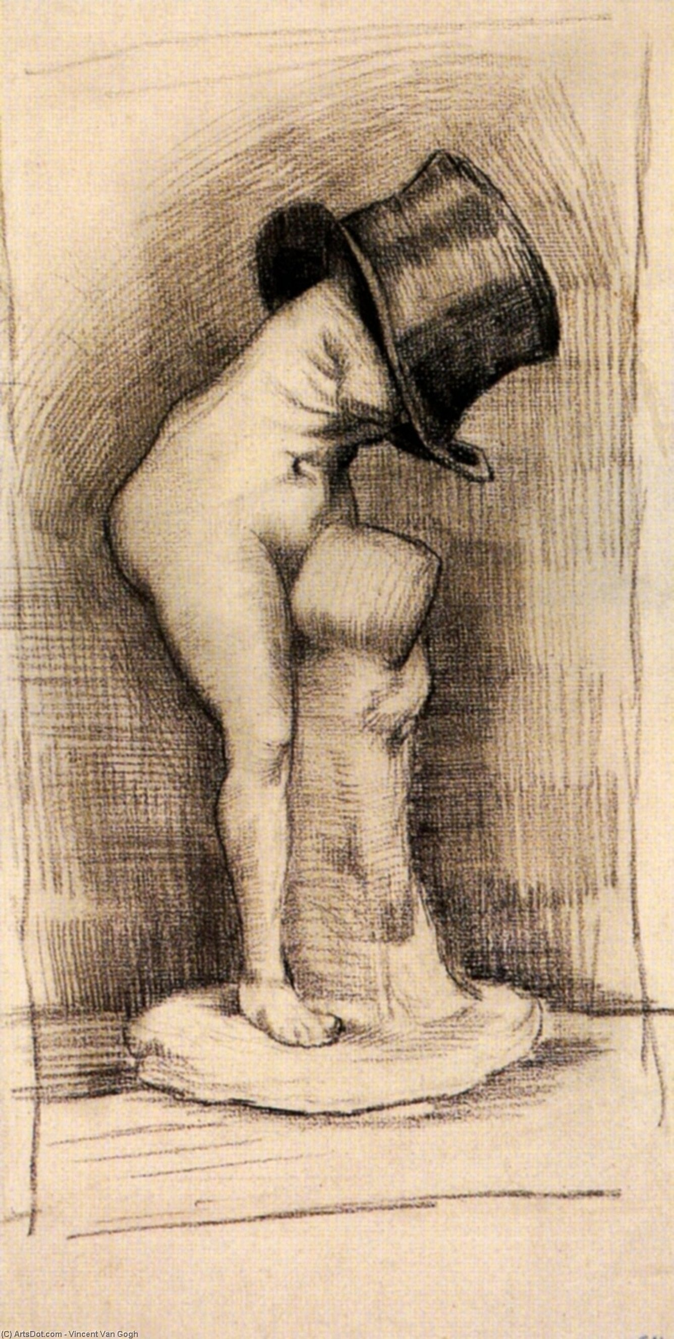 Venus In Einem Hut — Vincent Willem Van Gogh