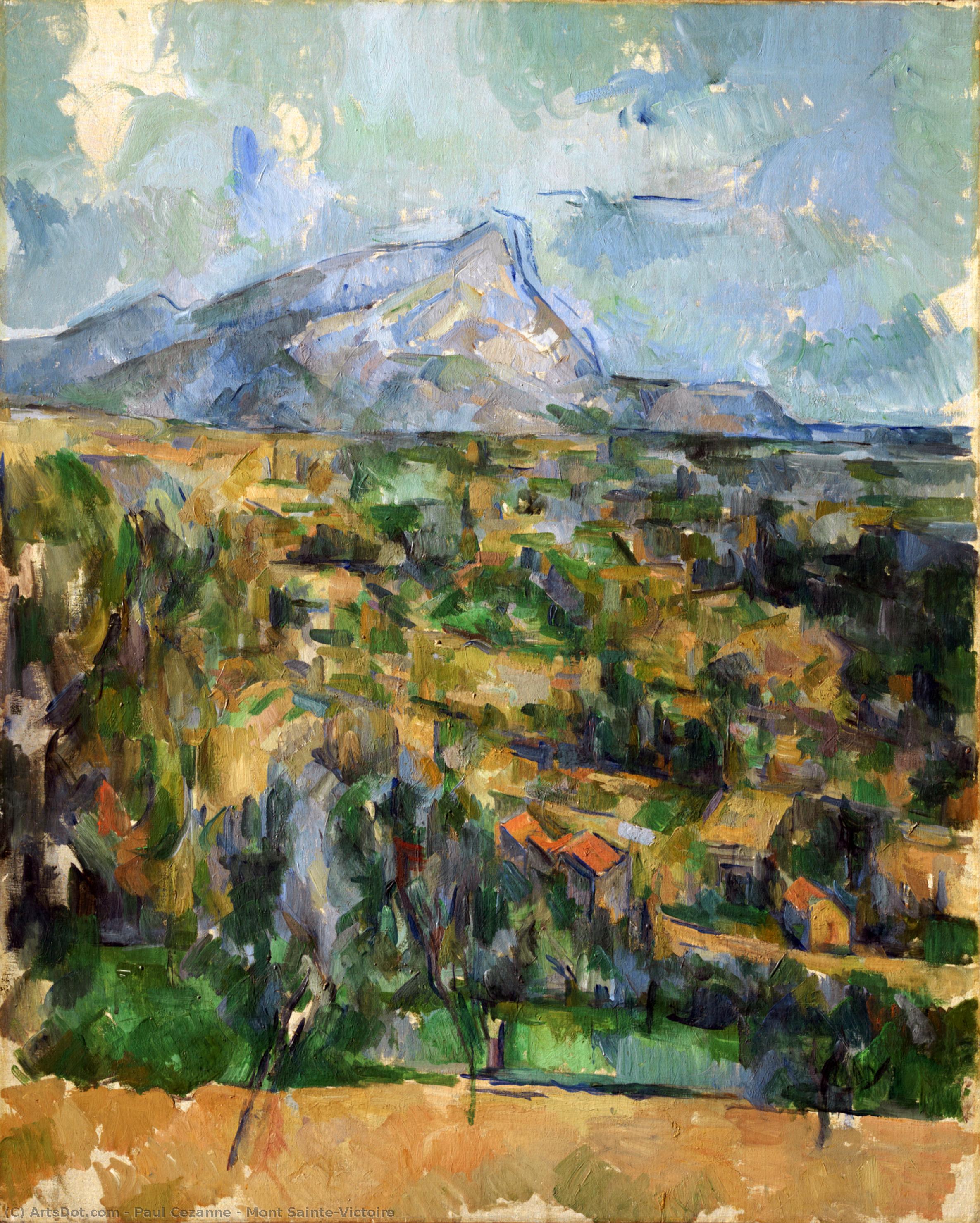 Mont Sainte-victoire: Een Echo Van De Bergen – Paul Cézanne’s Meesterwerk — Paul Cézanne