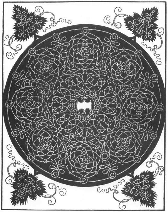 Pattern From The Series Of Six Knots 3 — अल्ब्रेक्ट ड्यूरर