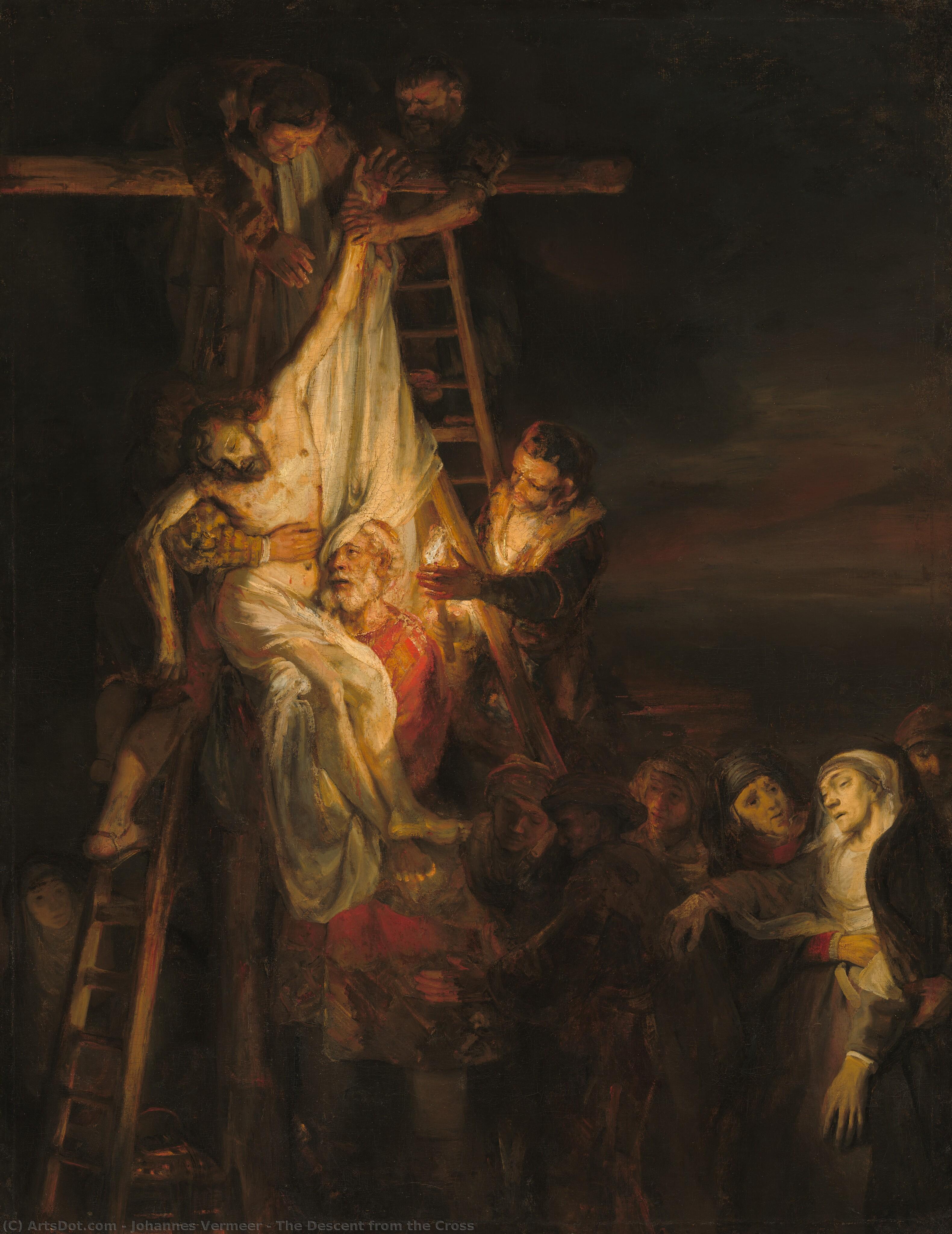 The Descent From The Cross — Johannes Vermeer