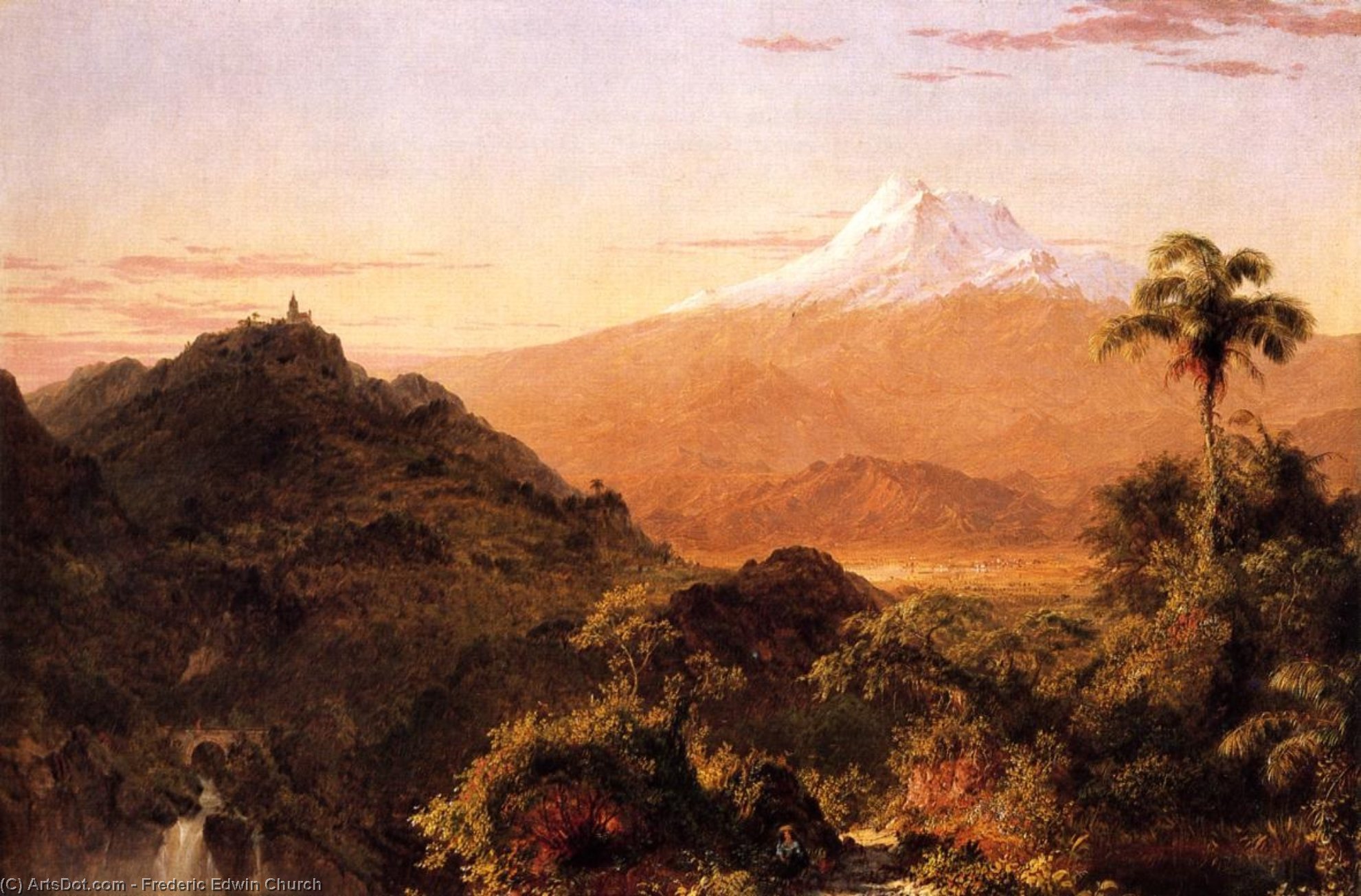 Paysage D'amérique Du Sud — Frederic Edwin Church
