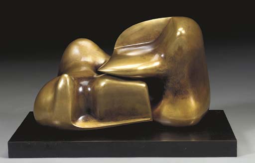 Two Piece Sculpture 10; Interlocking — Henry Moore