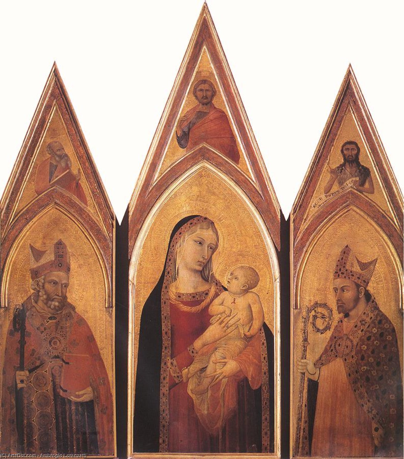 Altarpiece Of St Proculus — Ambrogio Lorenzetti