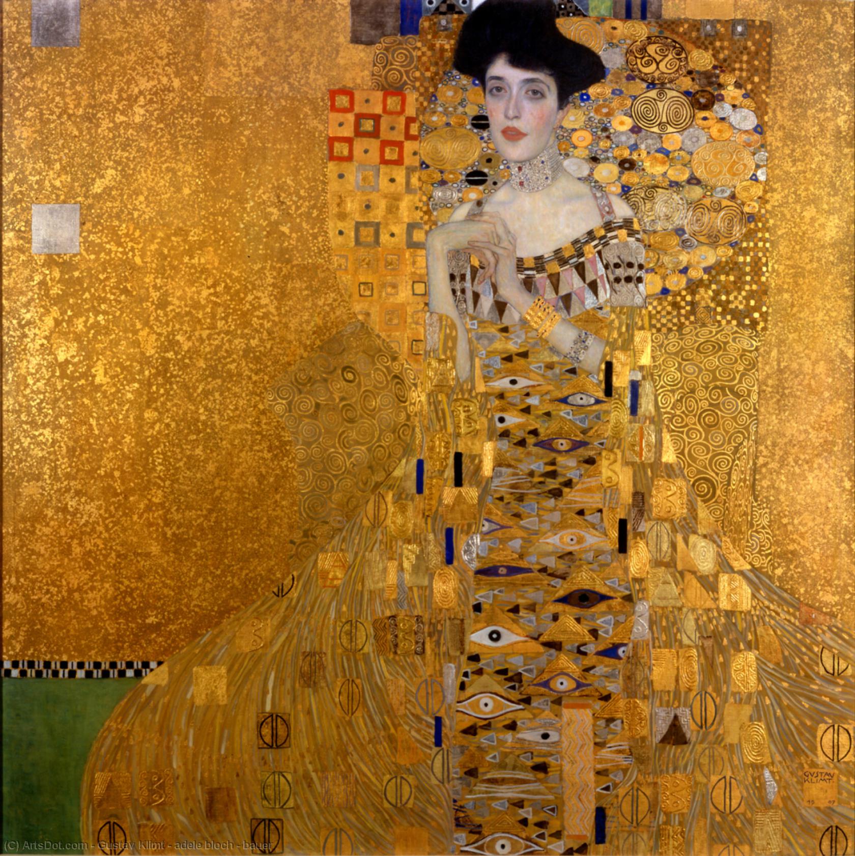 Adele Bloch-bauer I - Wikipedia — Gustav Klimt