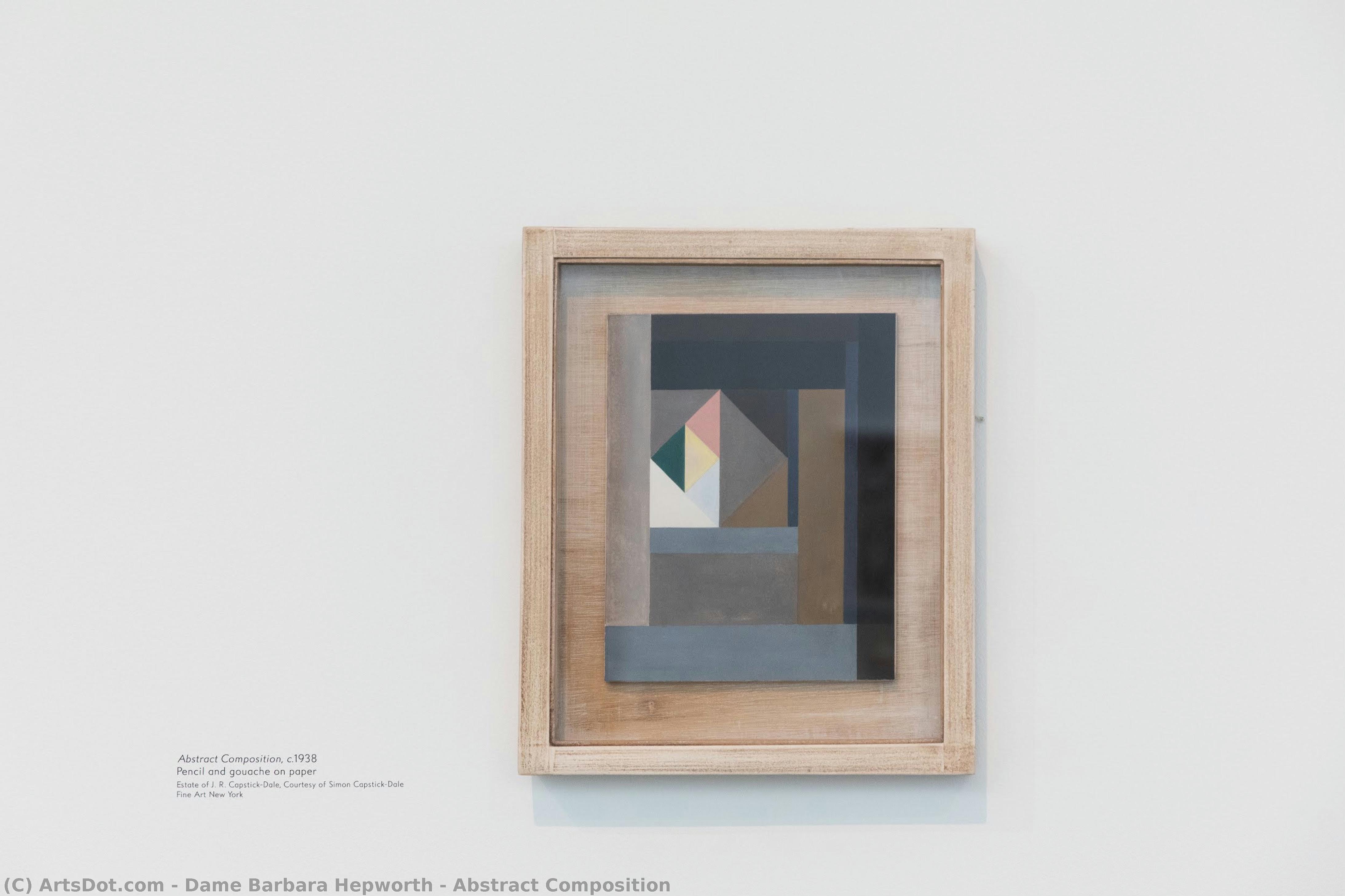 Abstract Composition — Barbara Hepworth