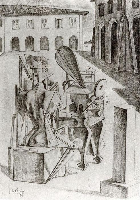 Les Mathématiciens — Giorgio De Chirico