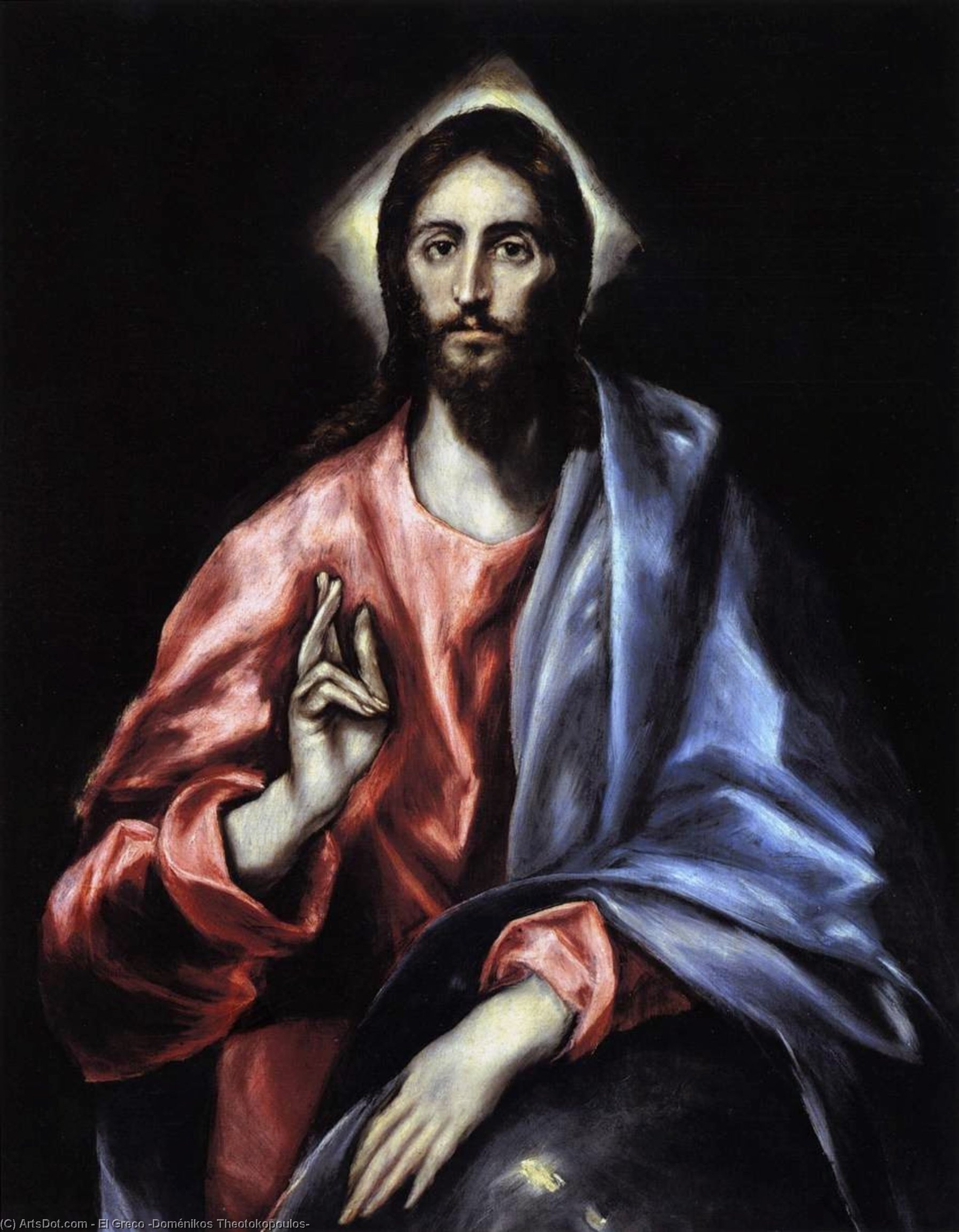 Cristo Salvador — El Greco