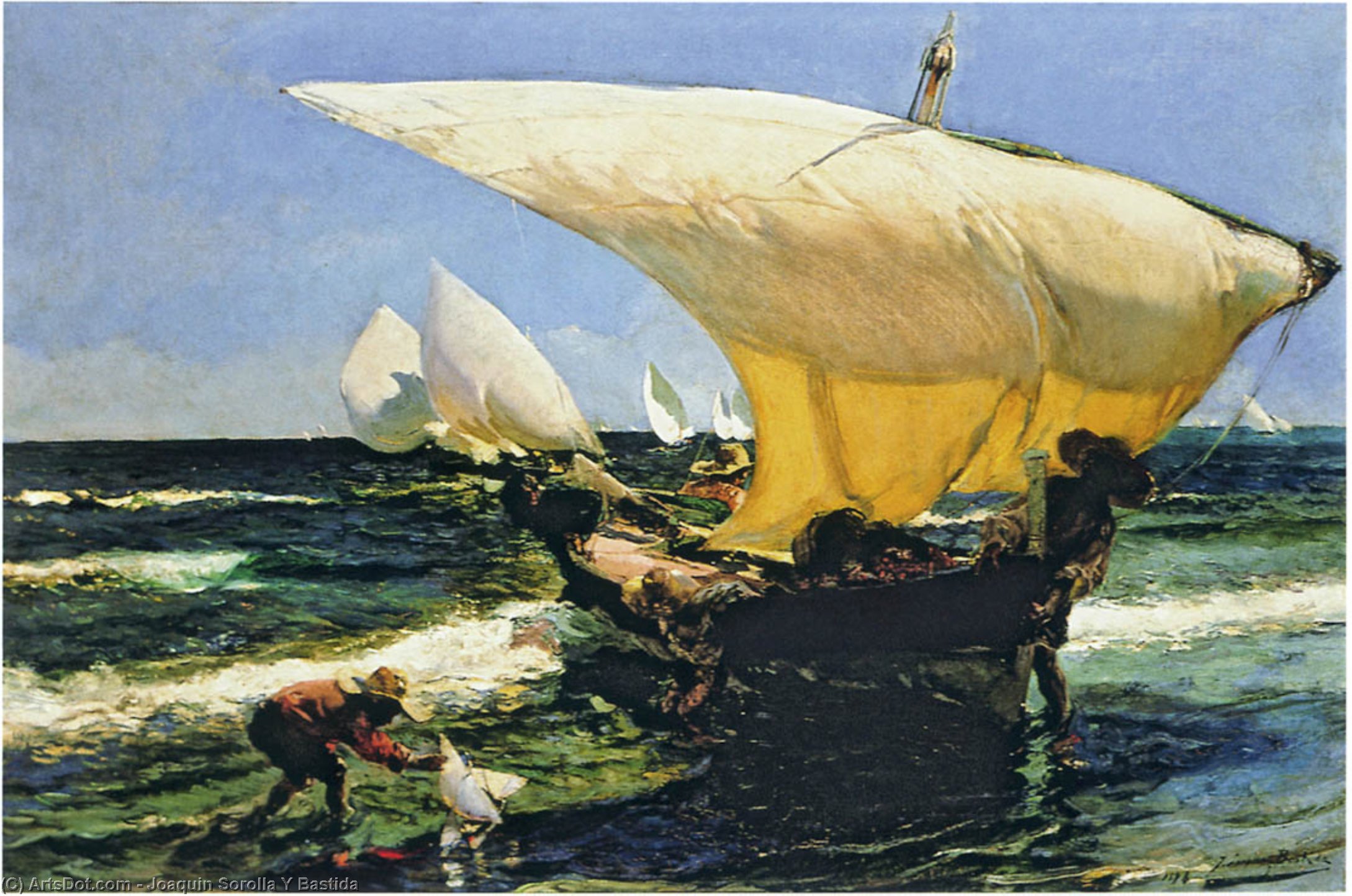 On The Coast Of Valencia — Joaquín Sorolla Y Bastida