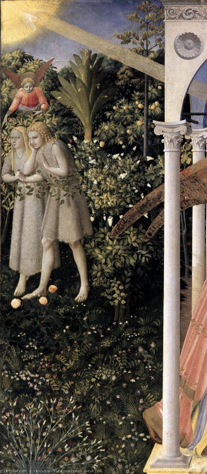 A Anunciação (detalhe) — Fra Angelico