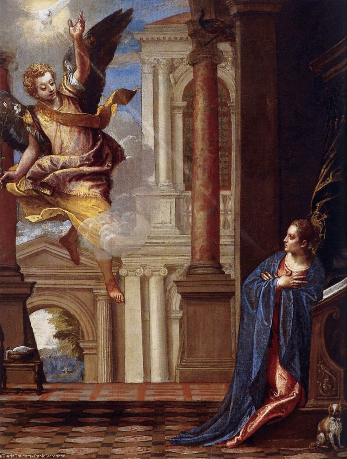 Annunciation — Paolo Veronese