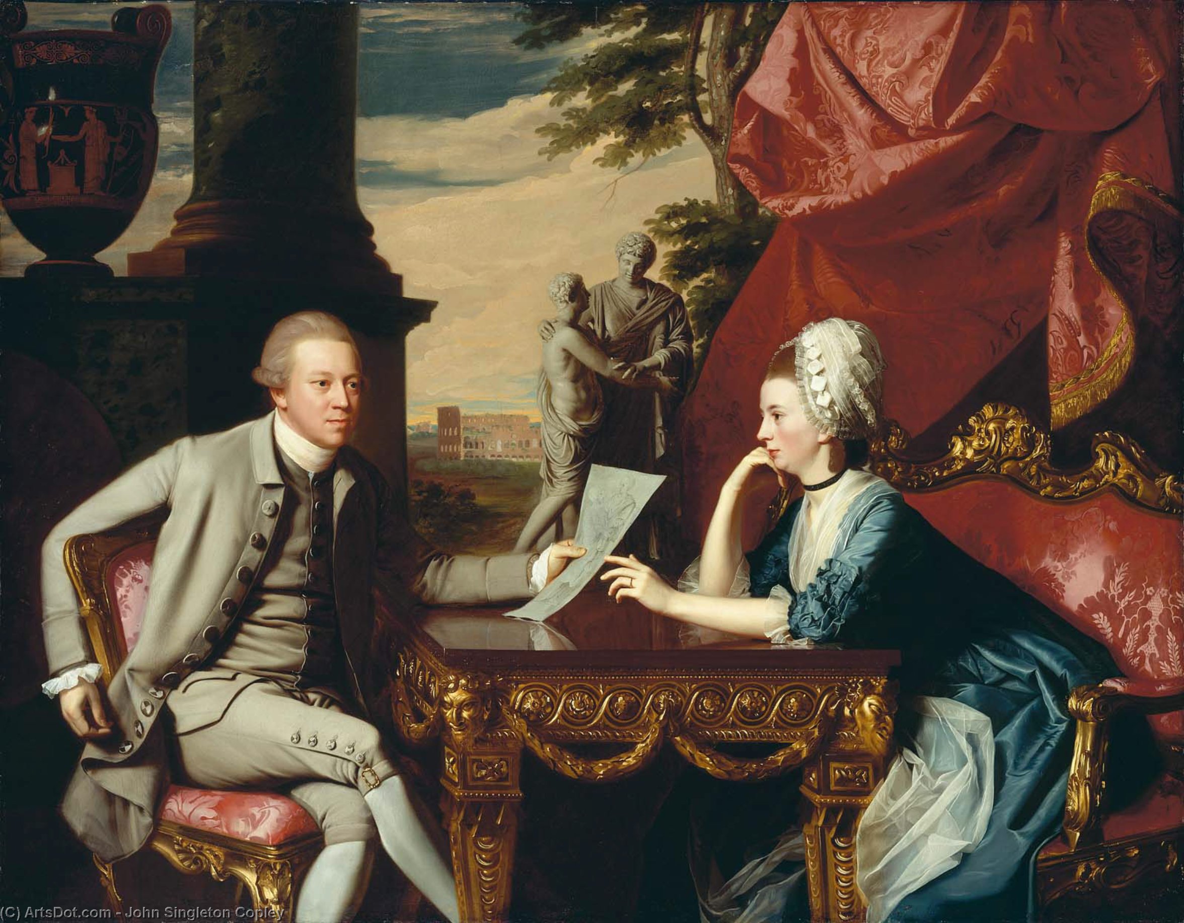 M. Et Mme Ralph Izard (alice Delancey) — John Singleton Copley