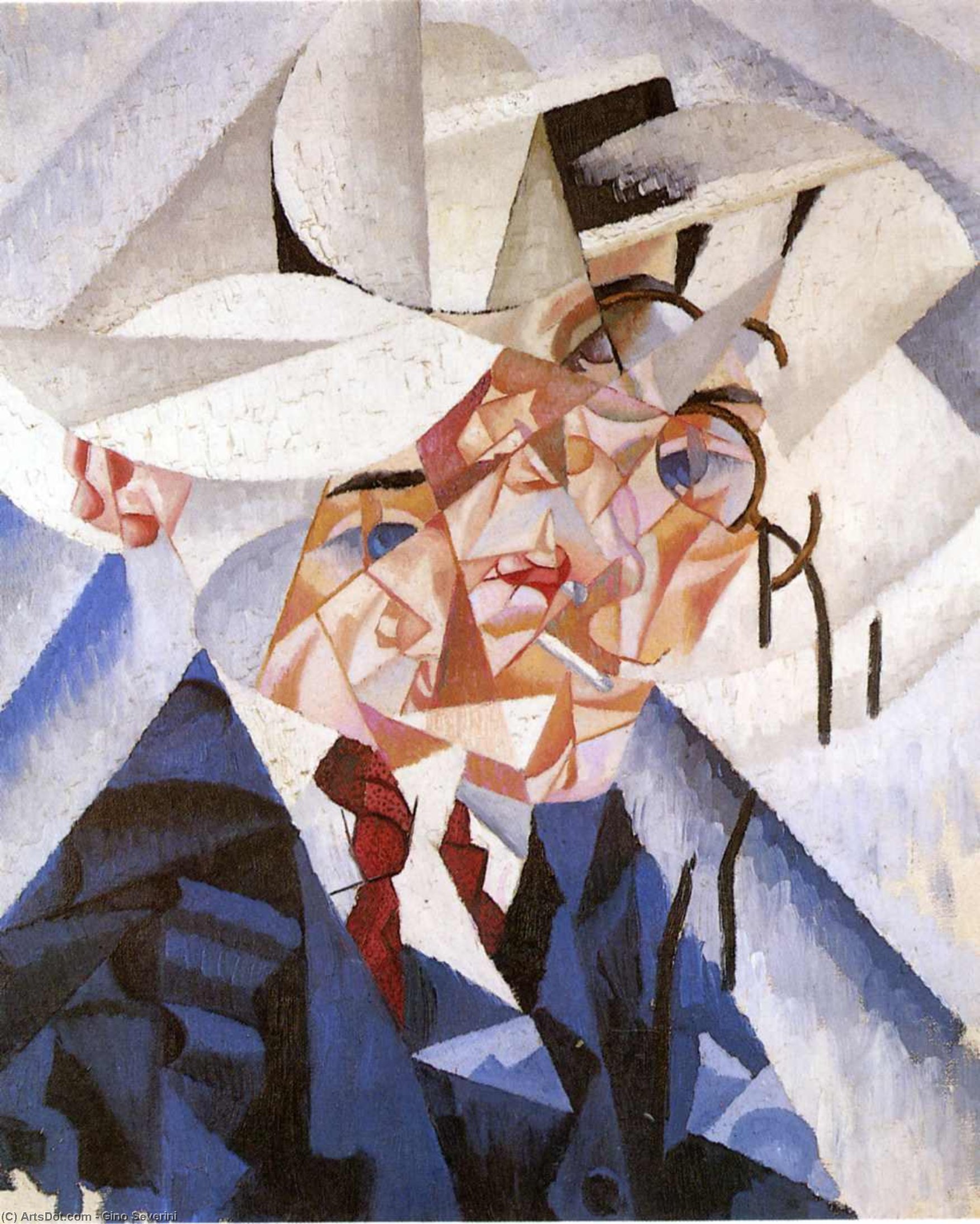 Self-portrait — Gino Severini