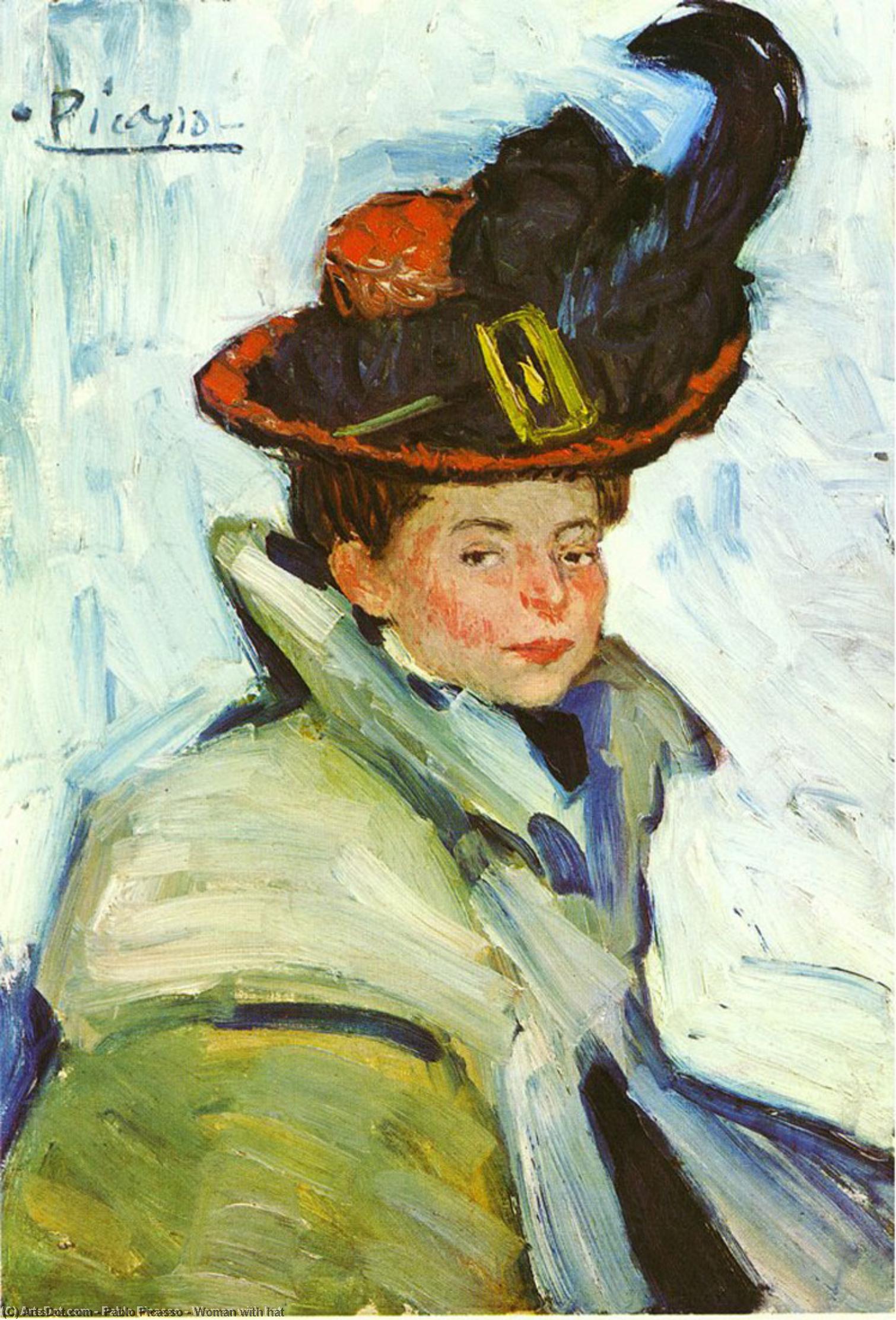 Donna Con Cappello — Pablo Picasso