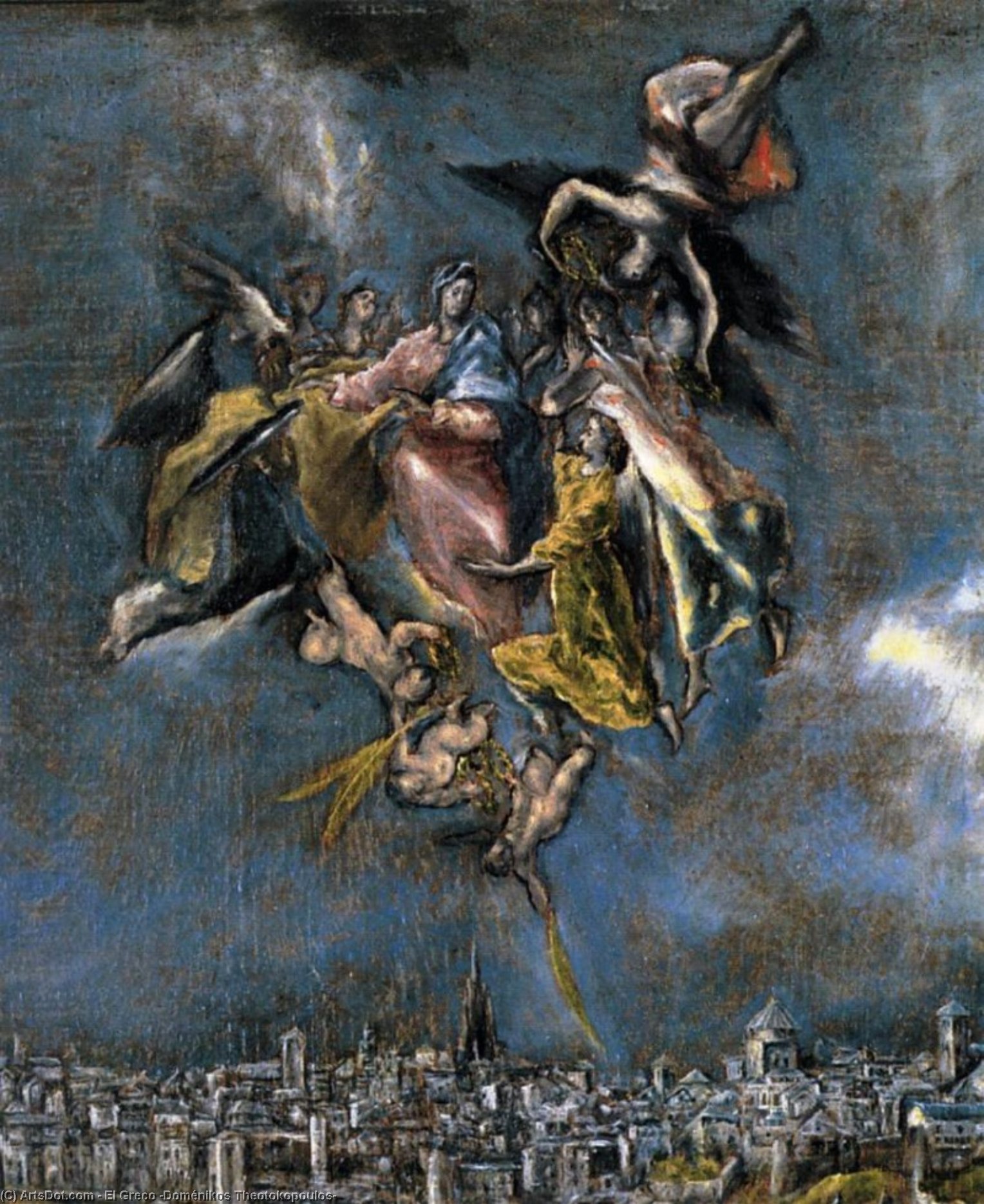 Näköala Toledoon — El Greco