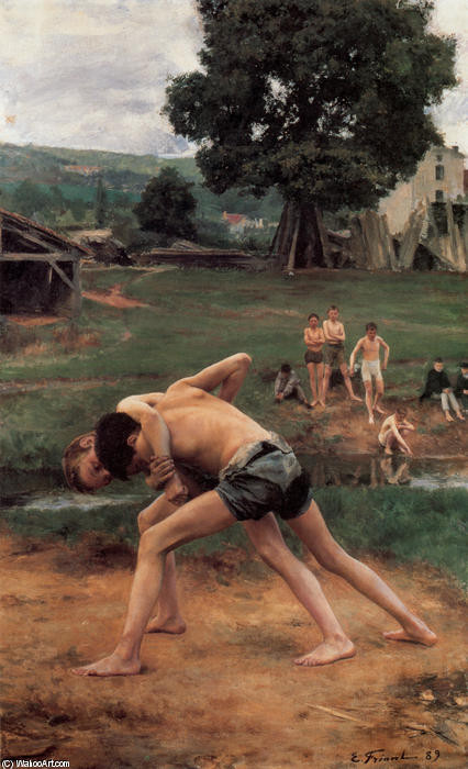 La Lotta — Émile Friant