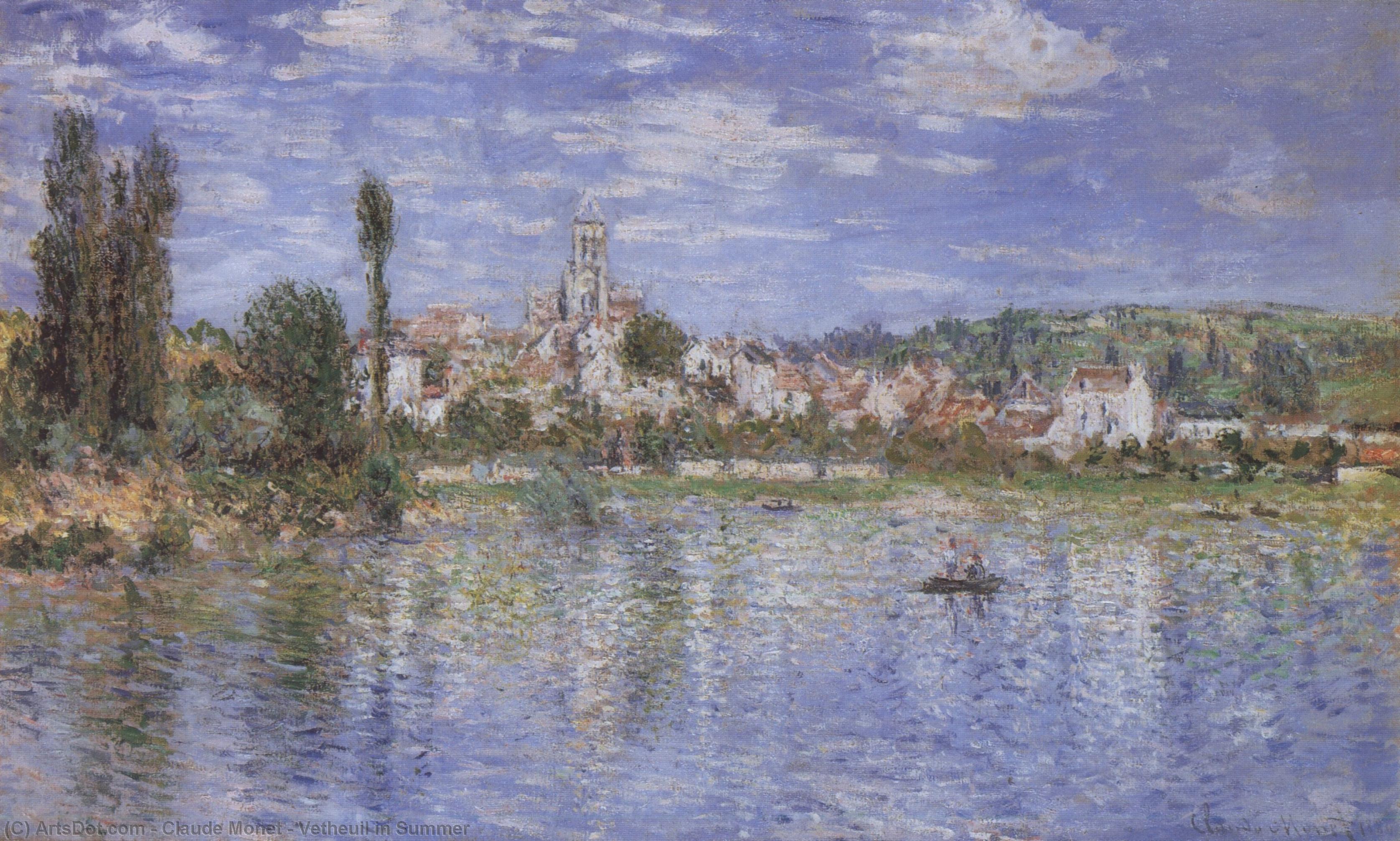 Vétheuil Estivo — Claude Monet