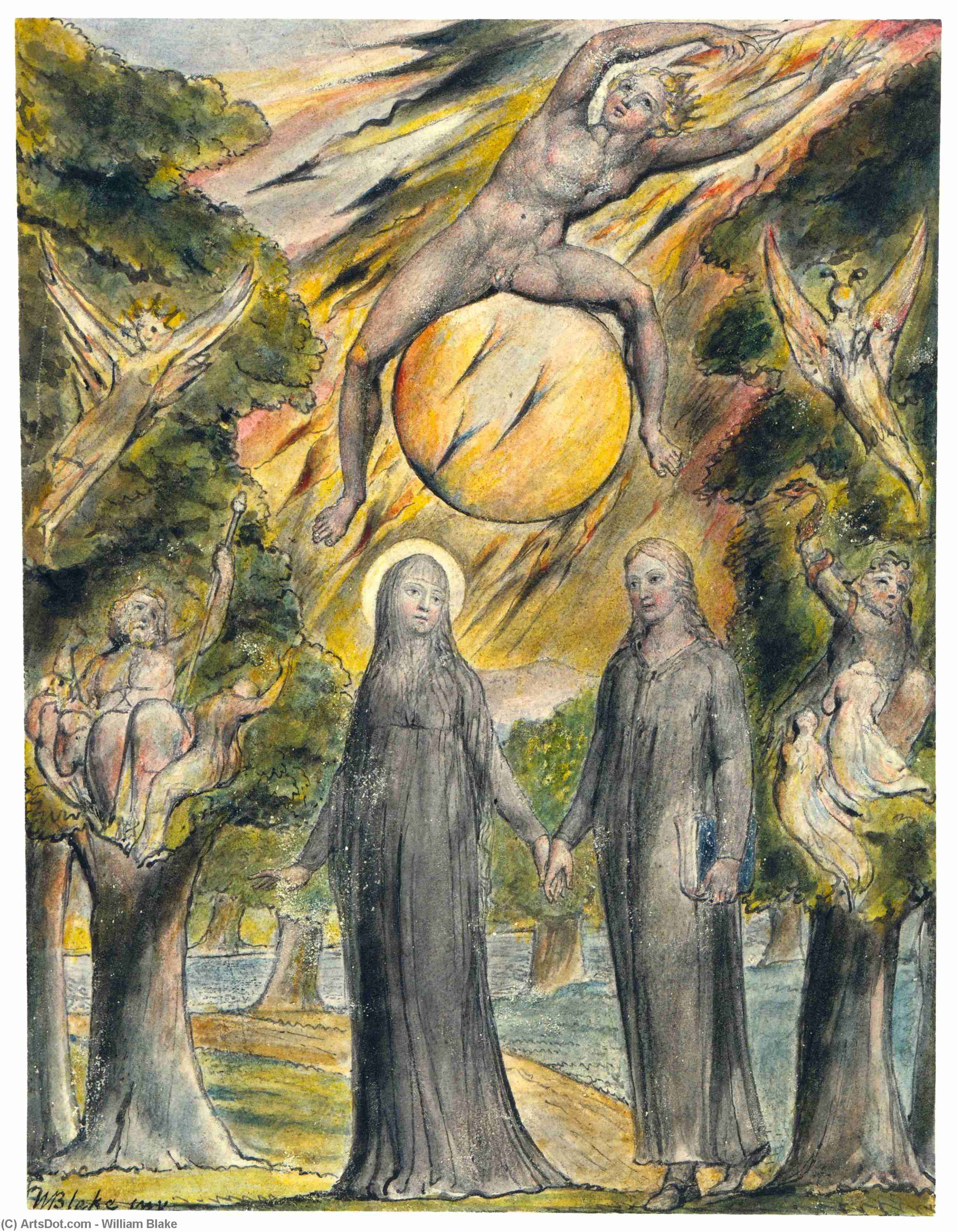 A Ira Do Sol — William Blake