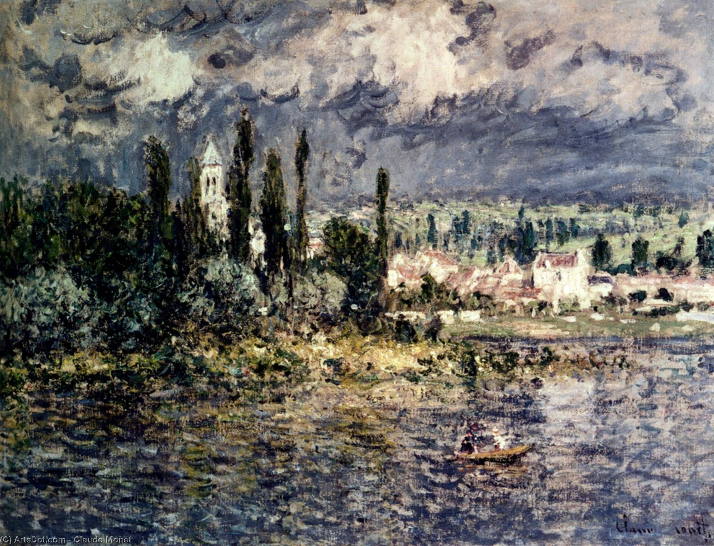 Paesaggio Con Temporale — Claude Monet