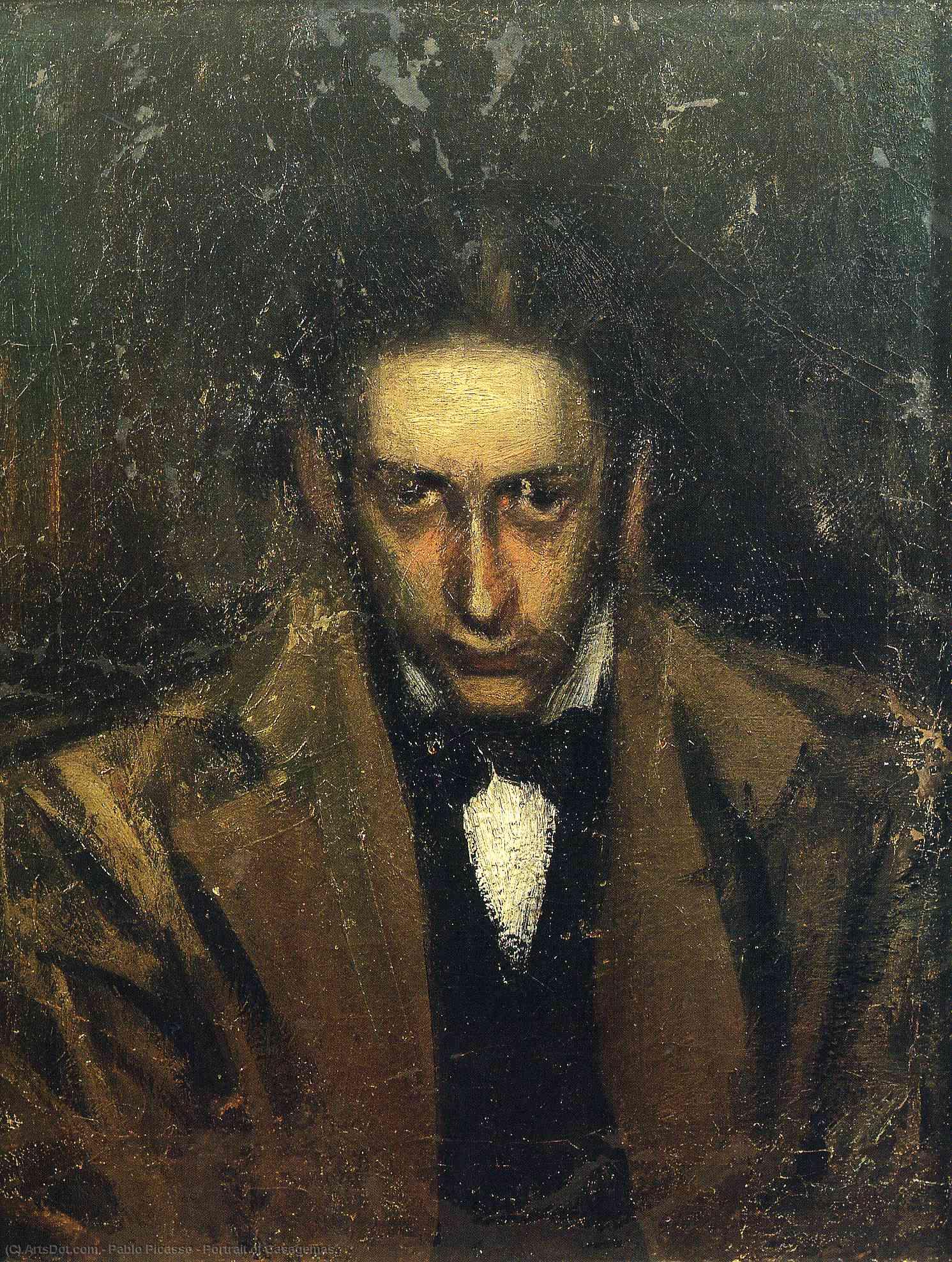 Portrait Of Casagemas — Pablo Picasso