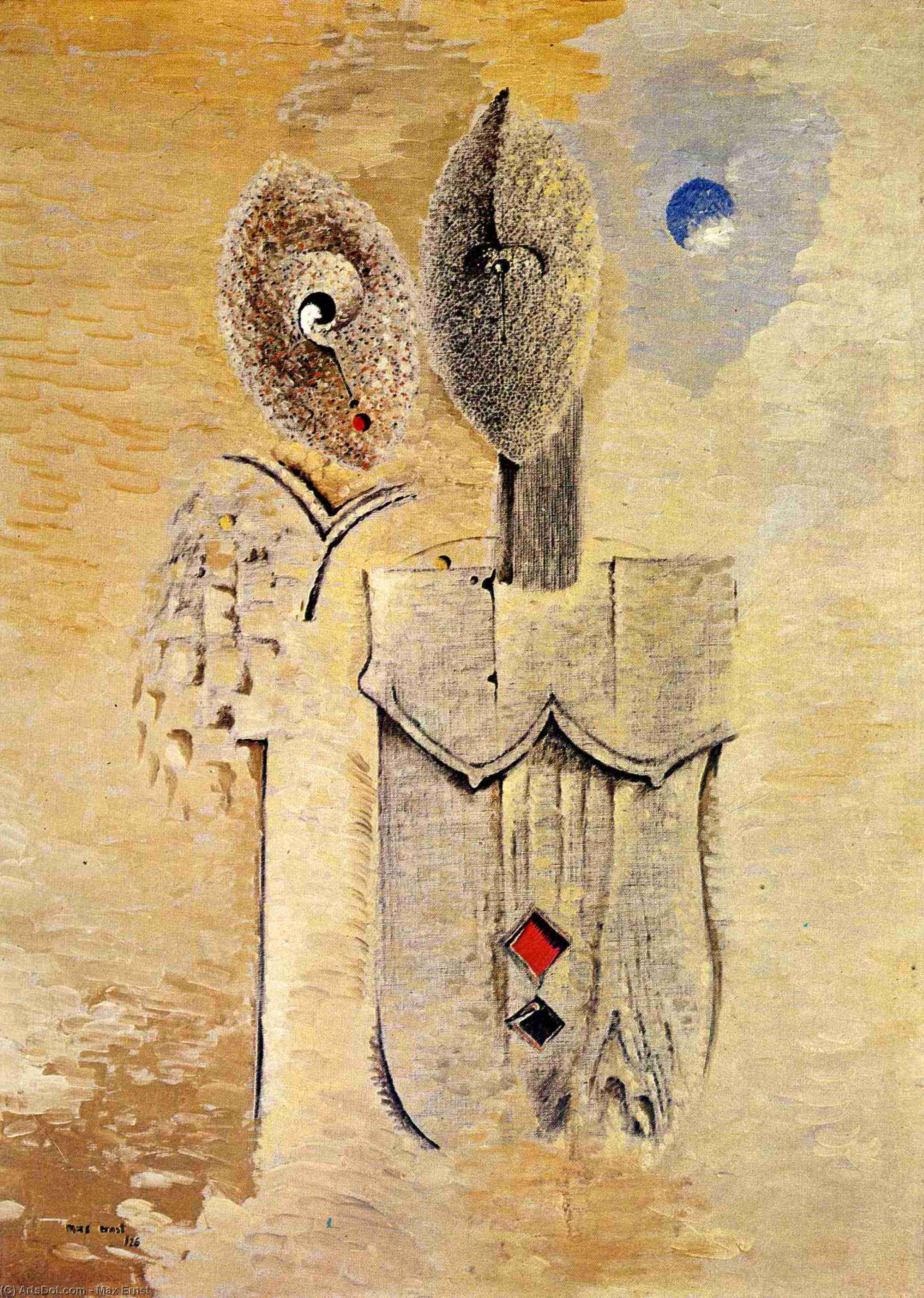 Zwei Schwestern — Max Ernst