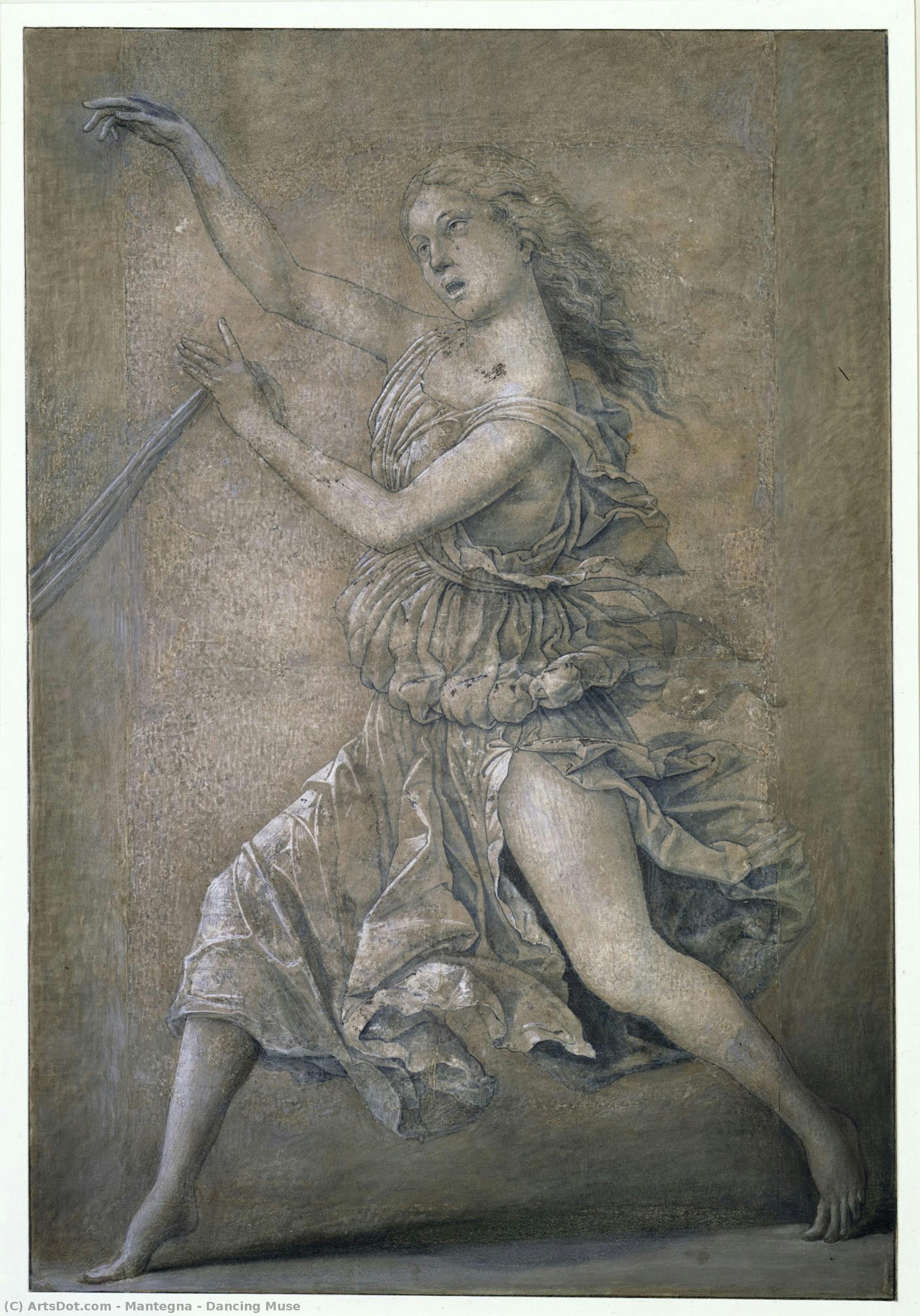 Dancing Muse — Andrea Mantegna