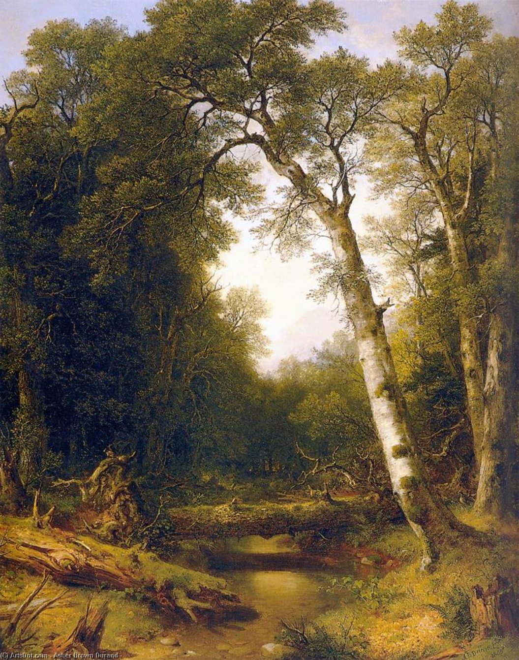 Ein Bach Im Wald — Asher Brown Durand