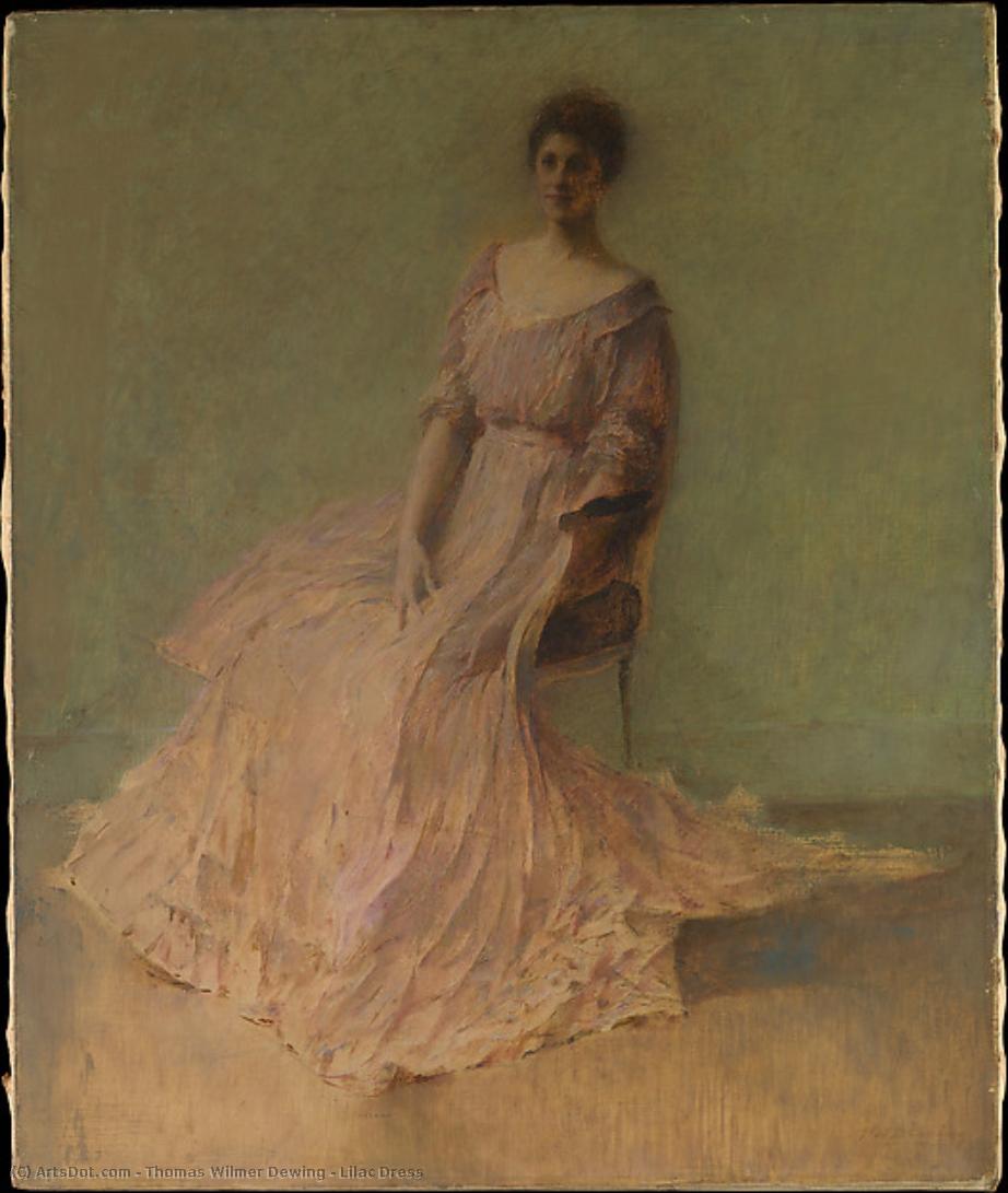 Lilac Dress — Thomas Wilmer Dewing