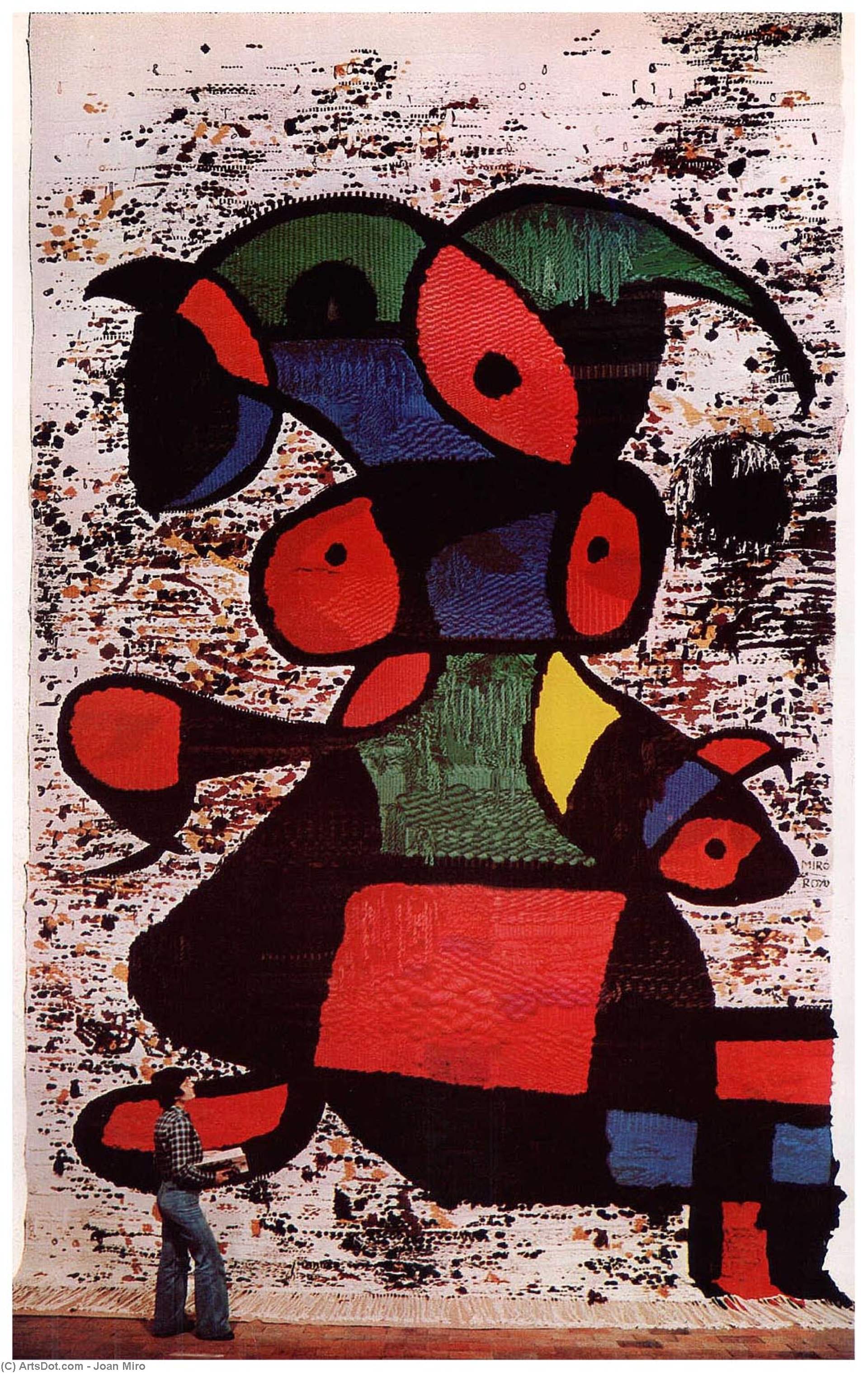 Donna (mural) — Joan Miró