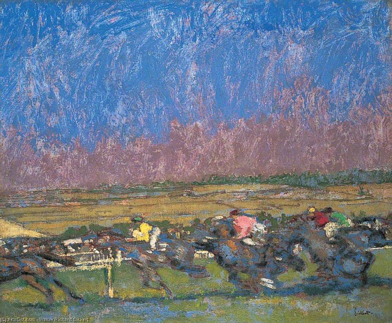 Courses De Dieppe — Walter Richard Sickert