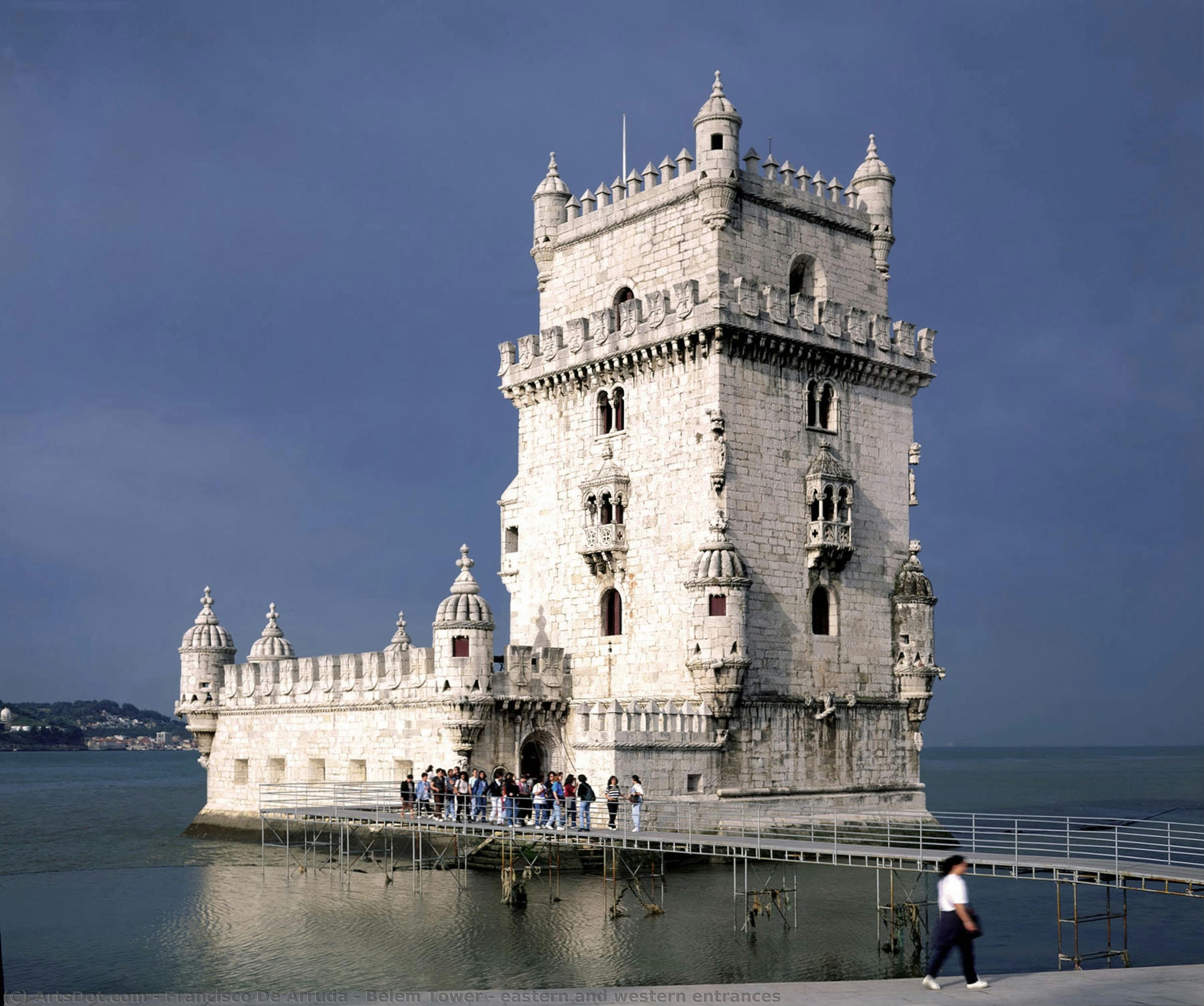 Torre Di Belém - Ingressi Est E Ovest — Francisco De Arruda