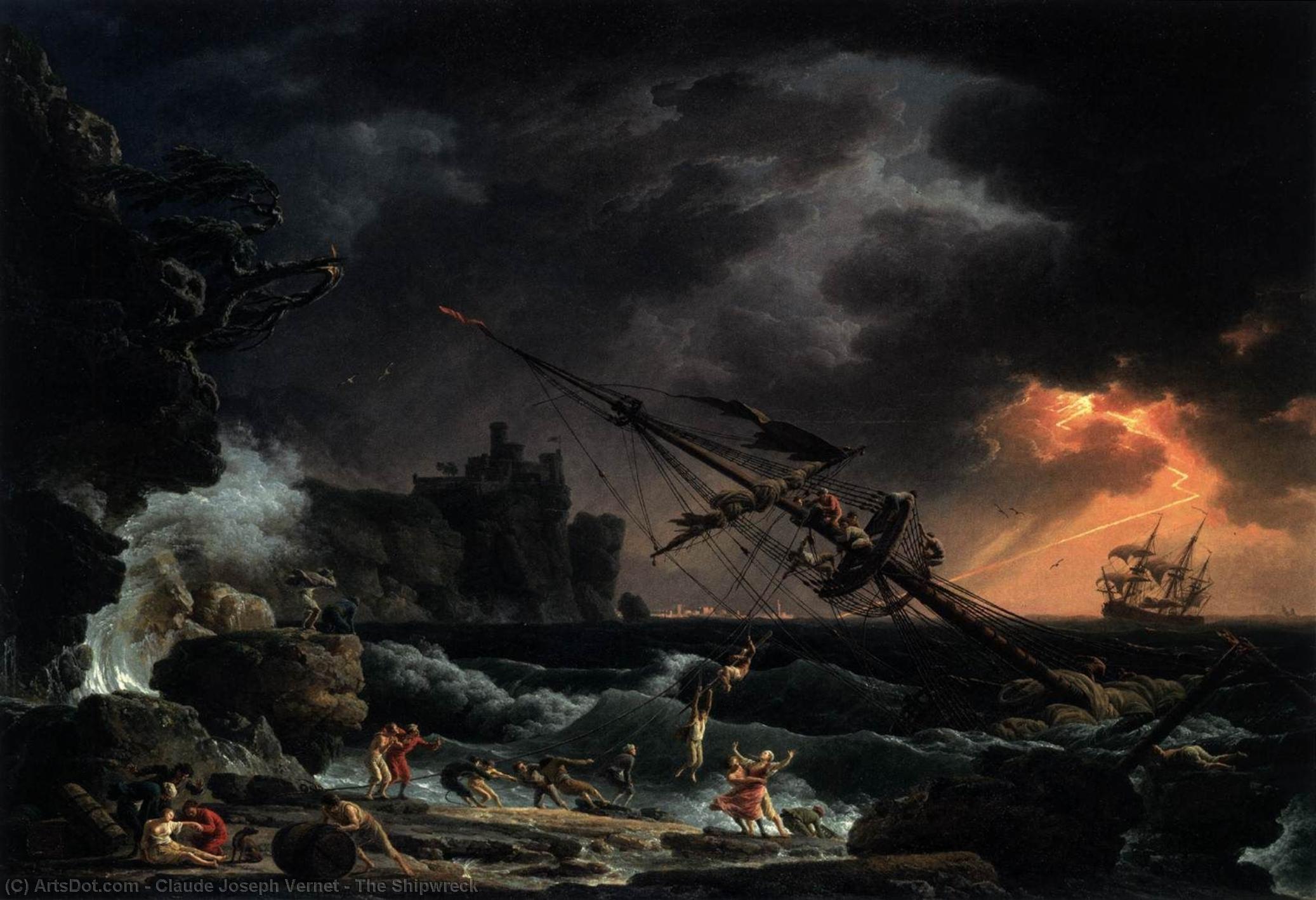 The Shipwreck — Клод Жозеф Верне