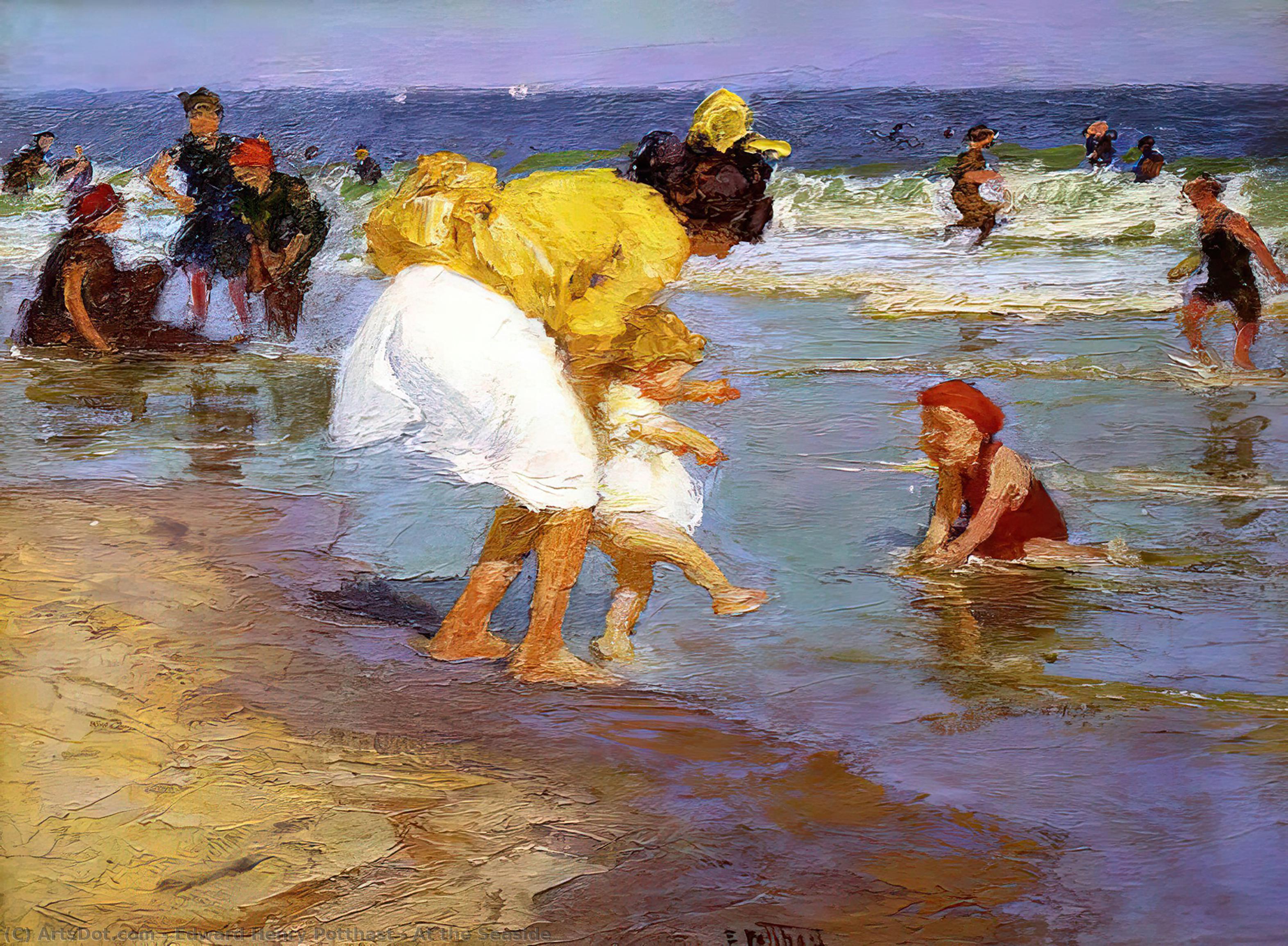 At The Seaside — إدوارد هنري بوثاست