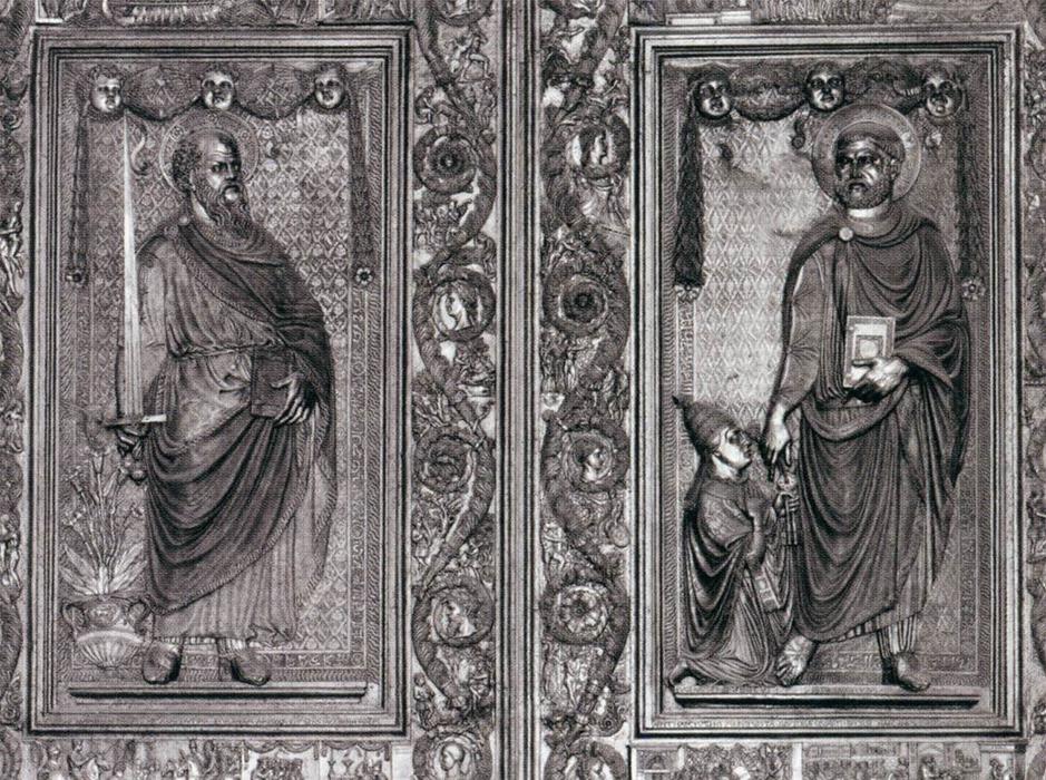 Bronze Door (detail) — Filarete