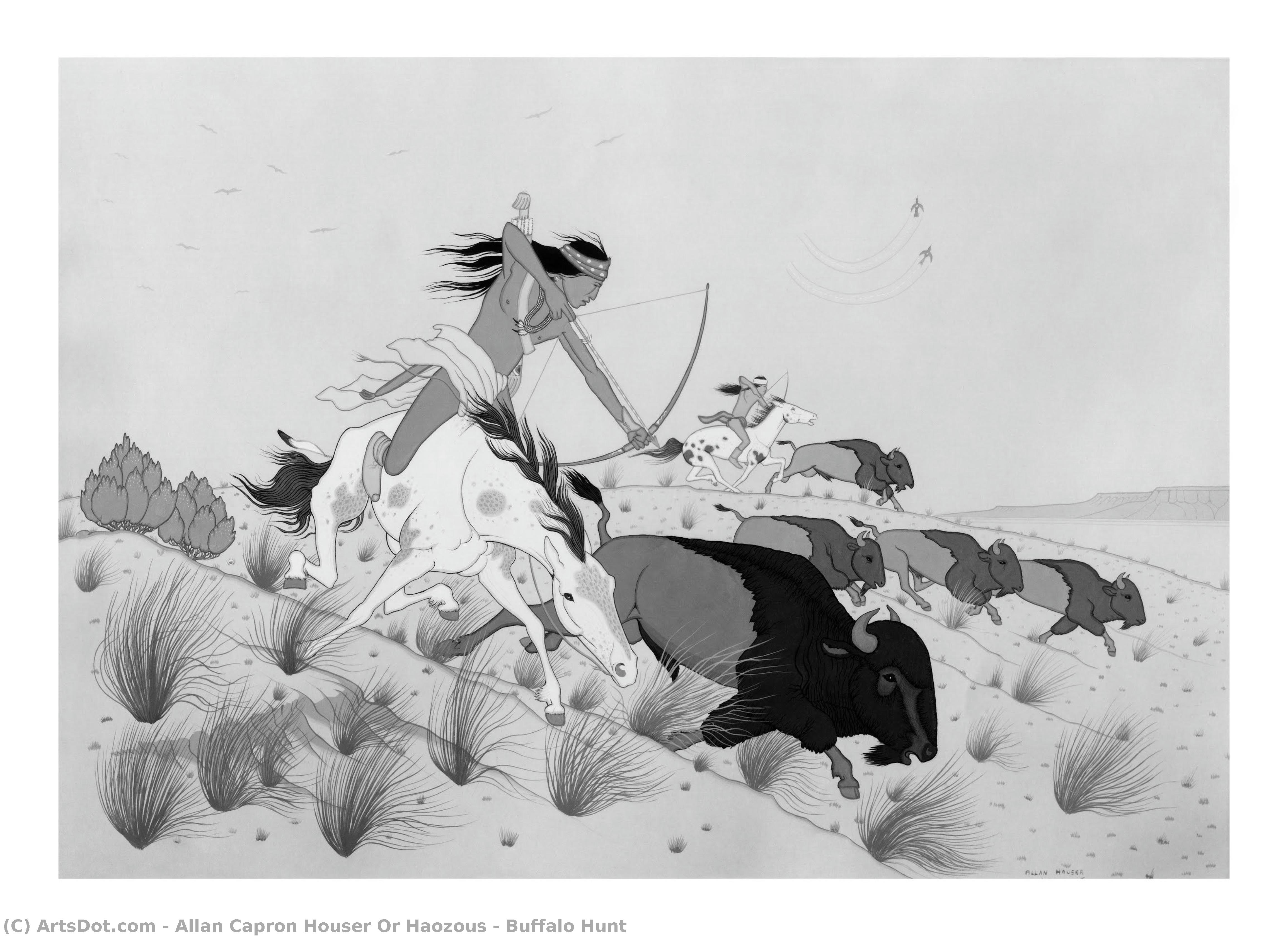 Buffalo Hunt — Allan Houser