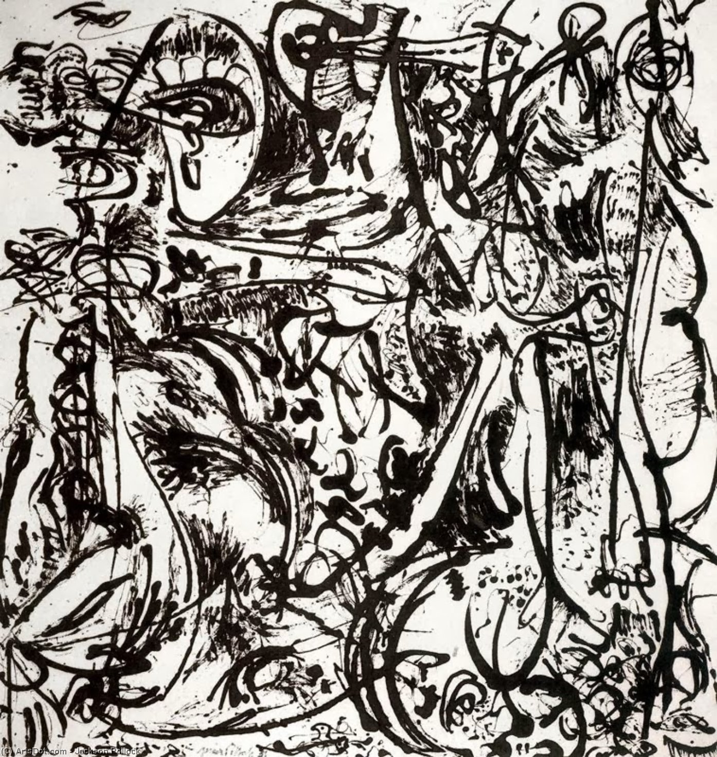 Echo — Jackson Pollock