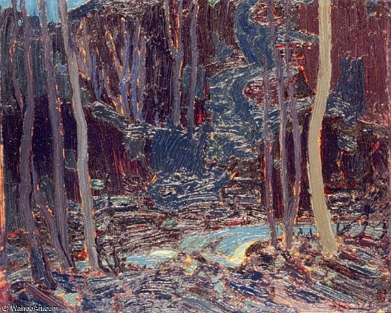 The Enchanted Stream, Midnight — Thomas Thompson