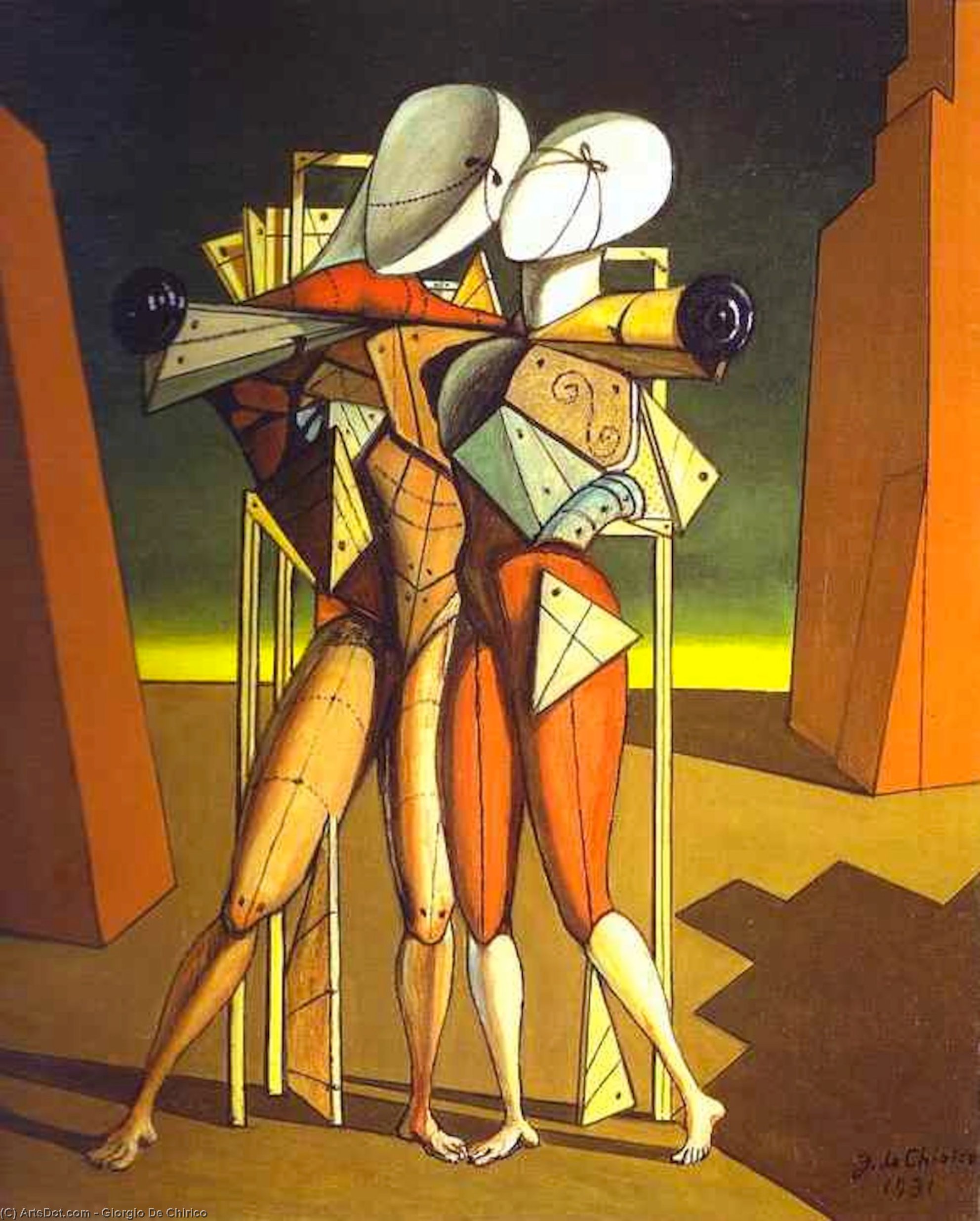 Ettore E Andromaca — Giorgio De Chirico