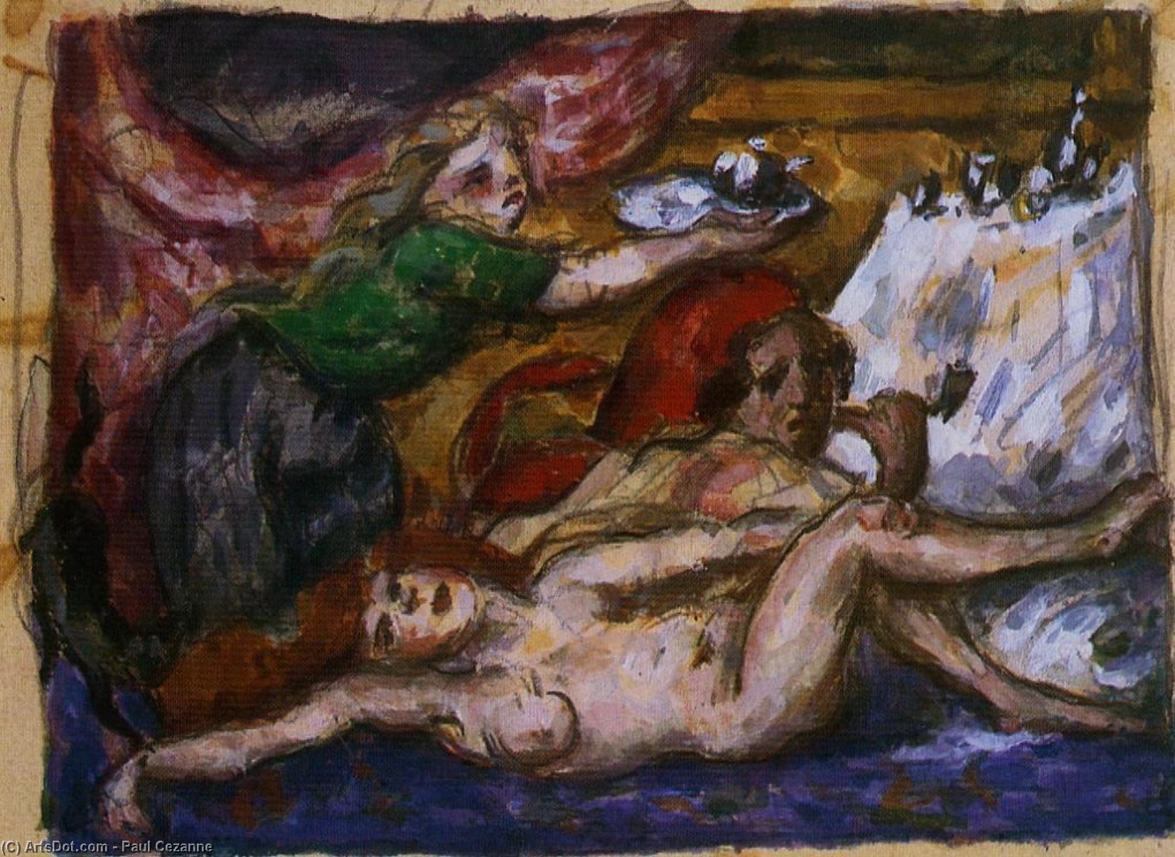 Il Rum Punch — Paul Cézanne
