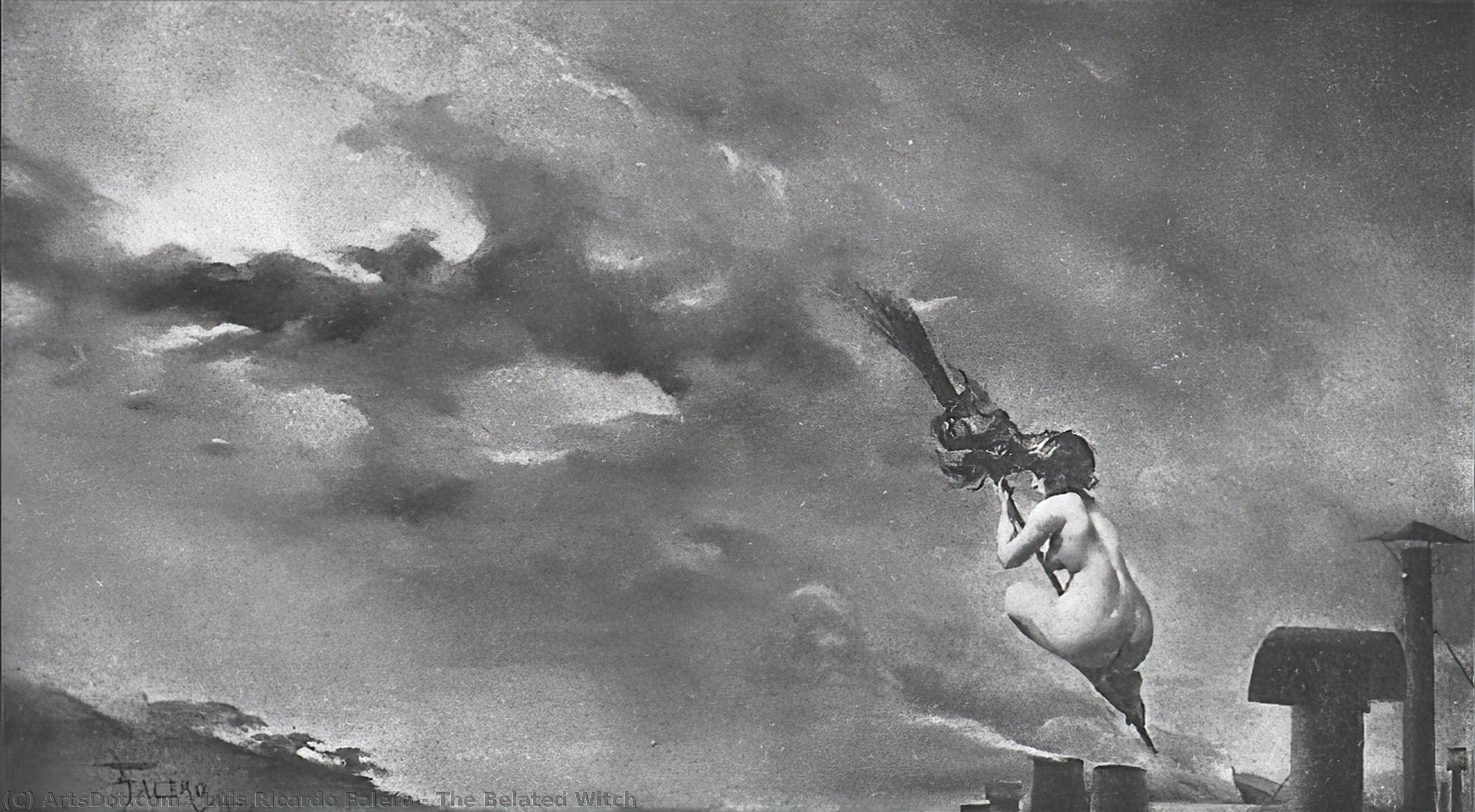 The Belated Witch — Luis Ricardo Falero