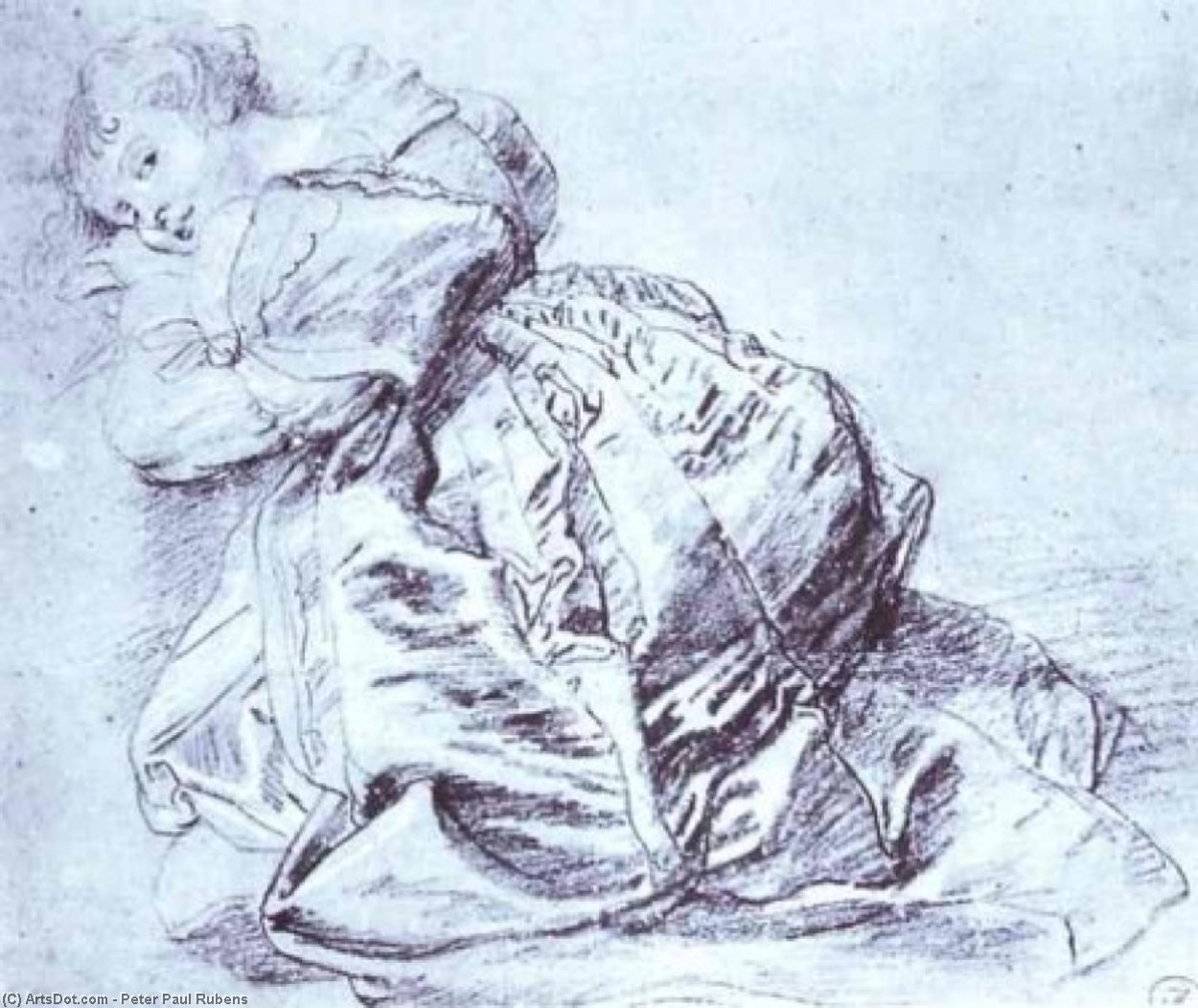 La Giovane Donna Inchiodata — Peter Paul Rubens