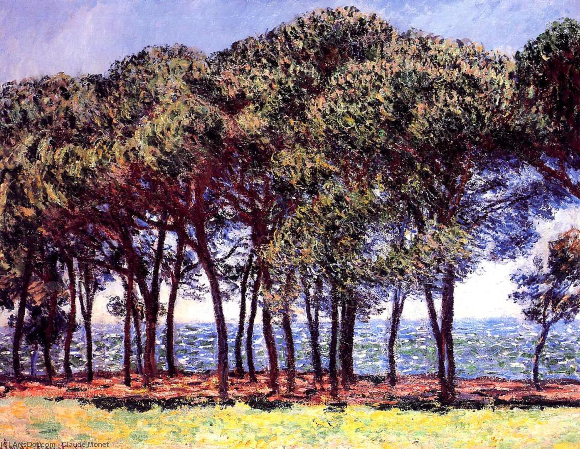 Pinheiros, Cap D'antibes — Claude Monet