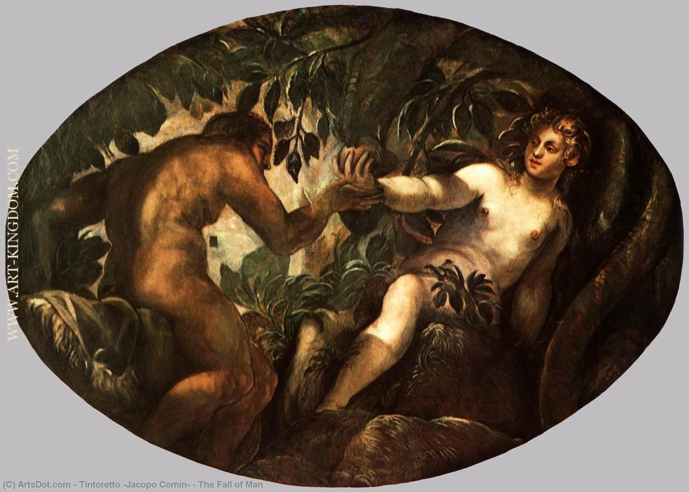 Der Fall Vom Himmel — Tintoretto (jacopo Comin)
