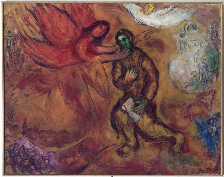 Profeten Isaak — Marc Chagall