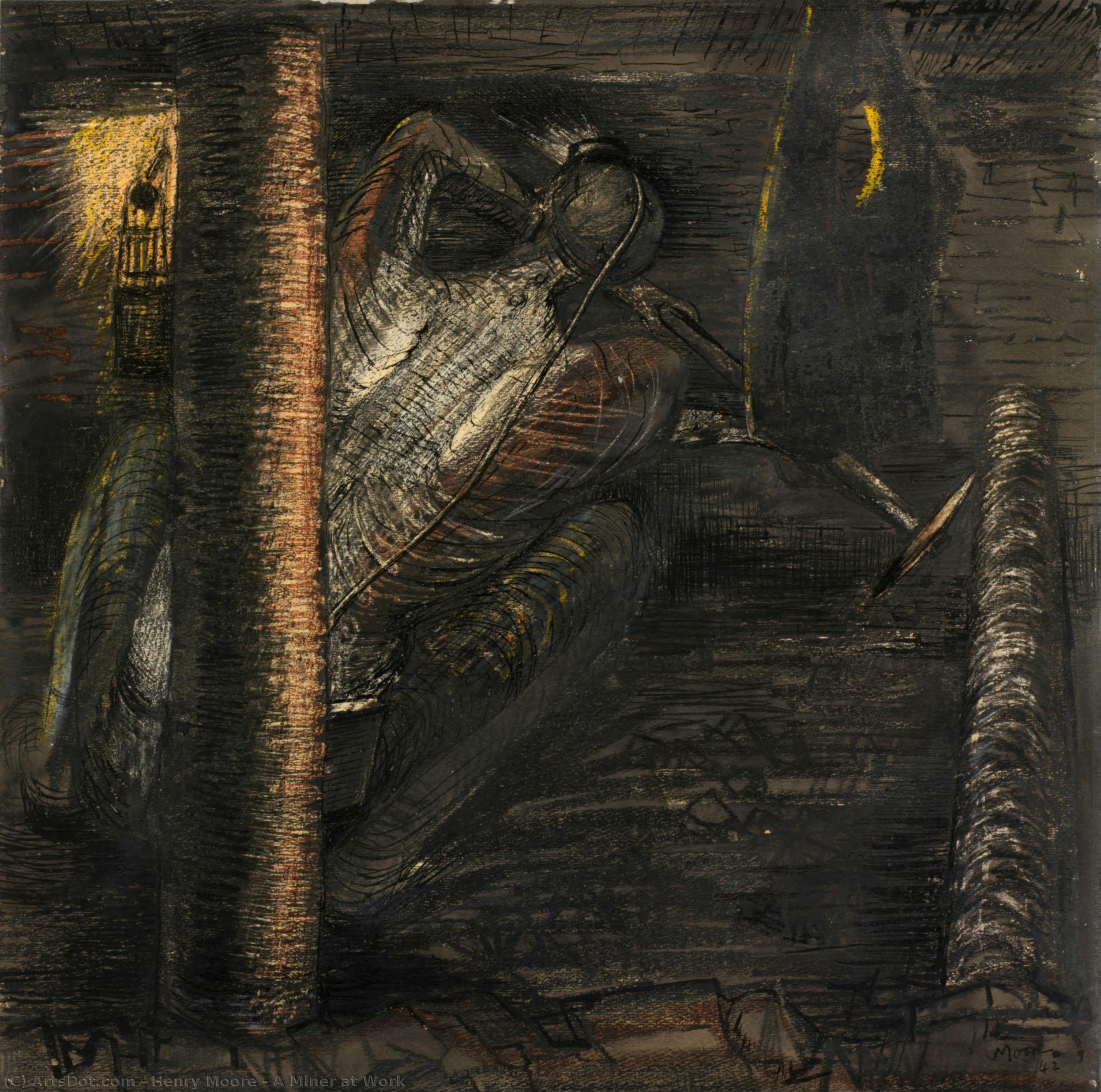 Ein Bergbauer — Henry Moore