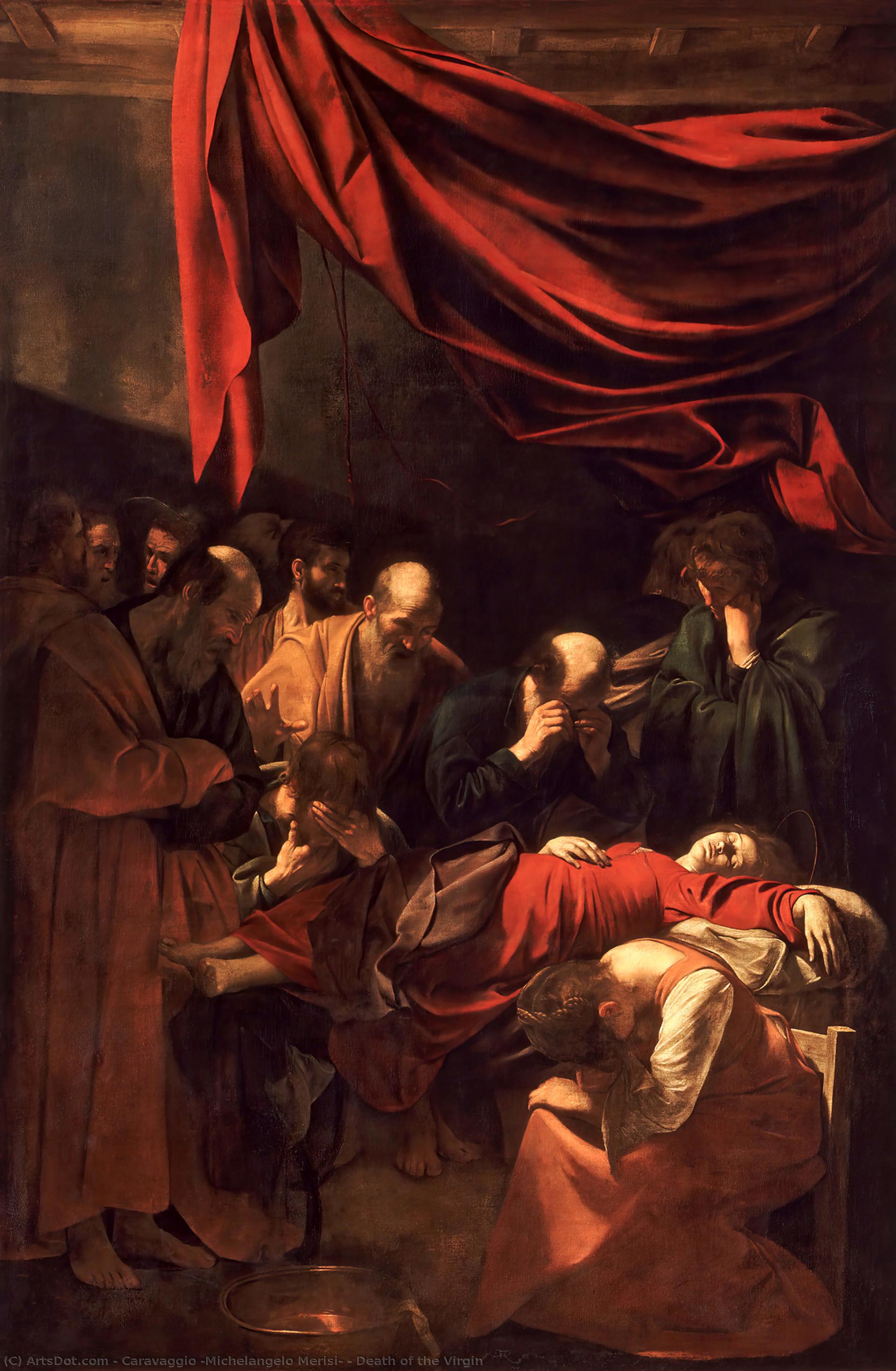 Death Of The Virgin — Caravaggio
