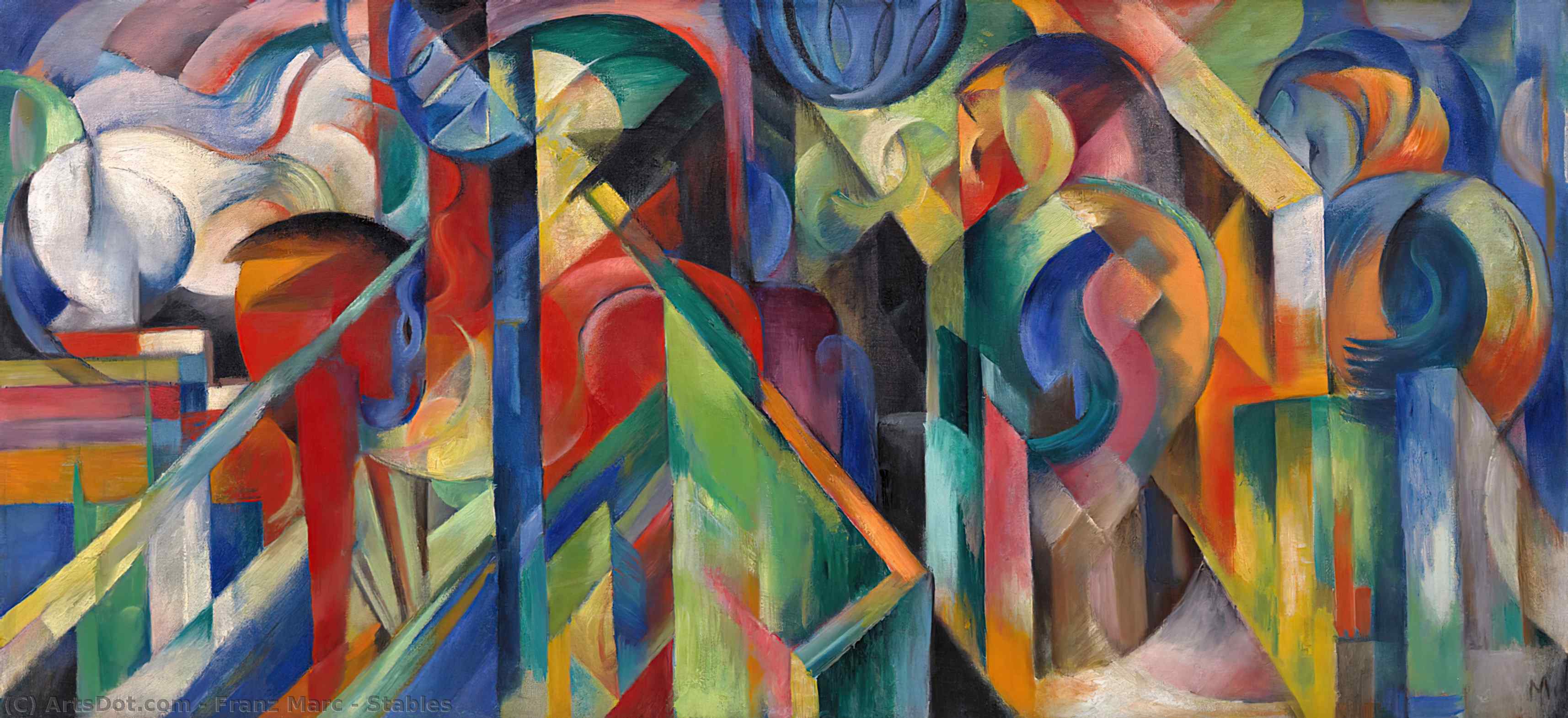 Stables — Franz Marc
